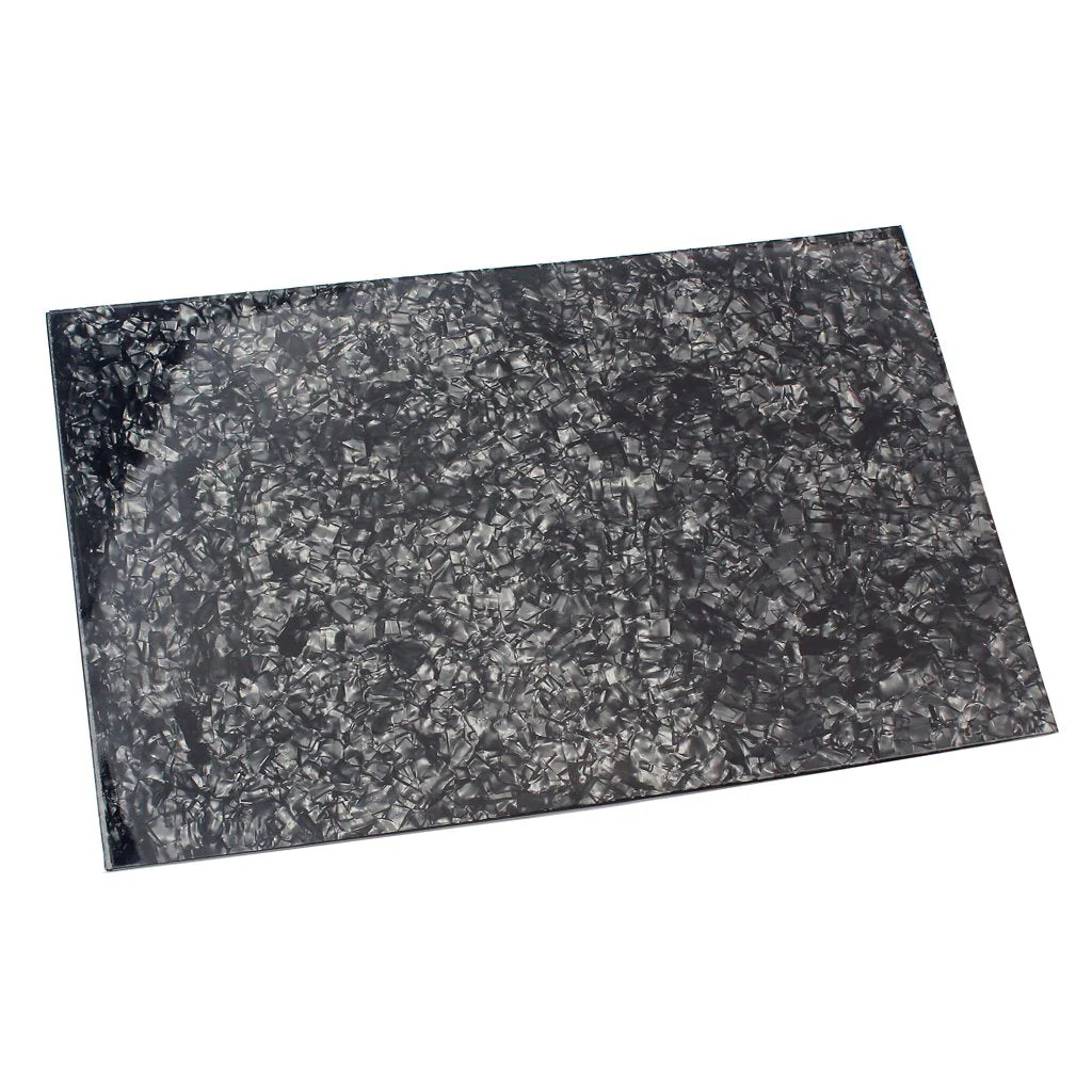 Guitar Pickguard, Blank Black Pick guards Material 3 Ply 11.6x17 Inch,Electric/AcousticGuitar Pickguard Material Sheet - Image 3