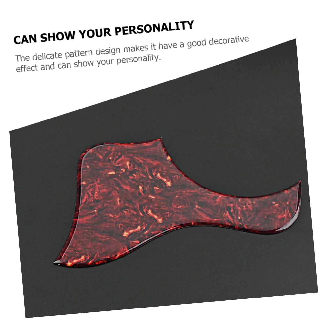 Guitar Pickguard Pickguards for Guitar Acoustic Guitar Plate Guitar Picks for Acoustic Guitar Celluloid Scratch Plate Guard Sticker for Acoustic Guitar Folk Pickup Pvc Anti-scratch - Image 9