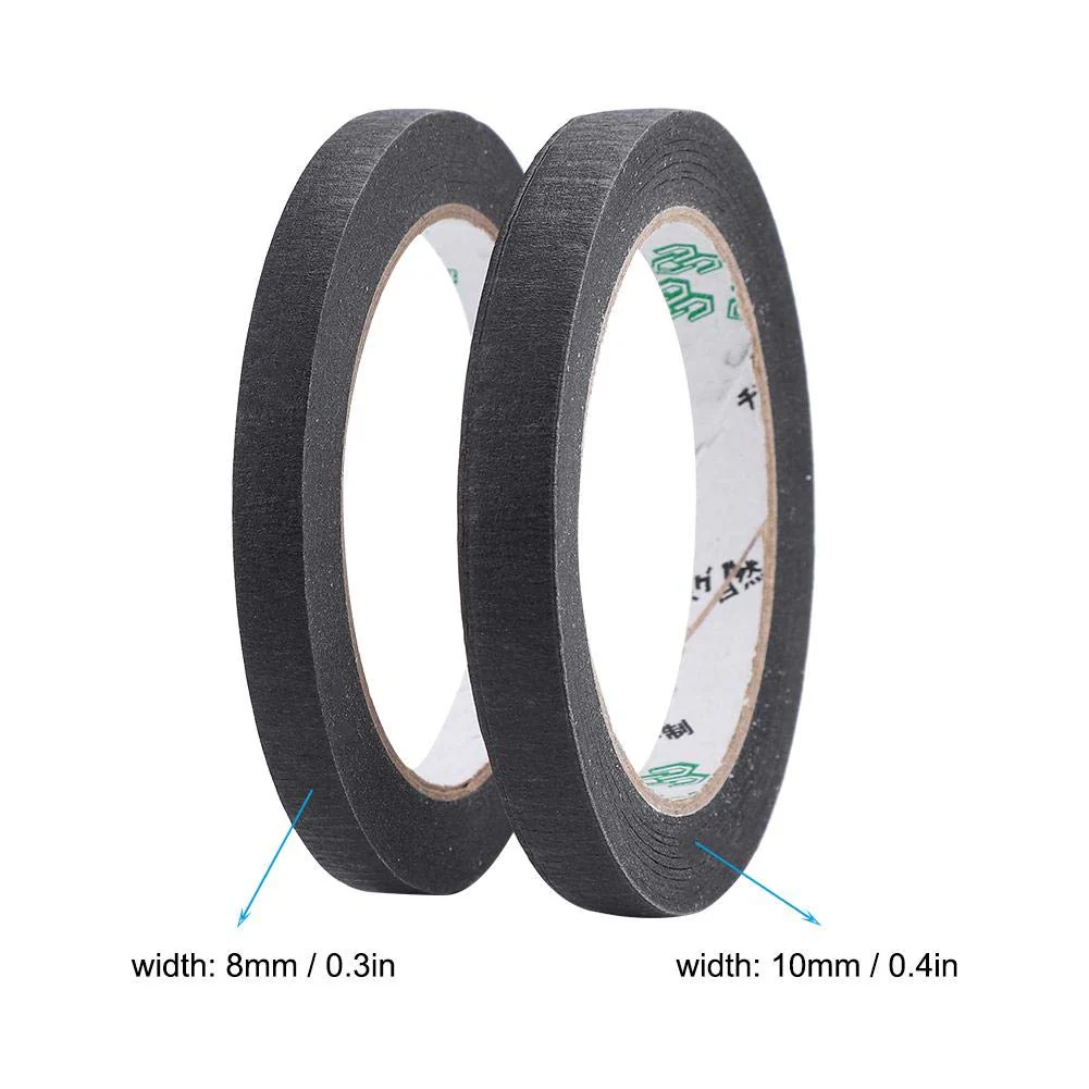 Guitar Pickup Accessories Insulated Tape Band Adhesive, Guitar Parts Black Textured Paper Pickup Tape for guitar pickups, 2pcs guitar pickup tape cloth - Image 6