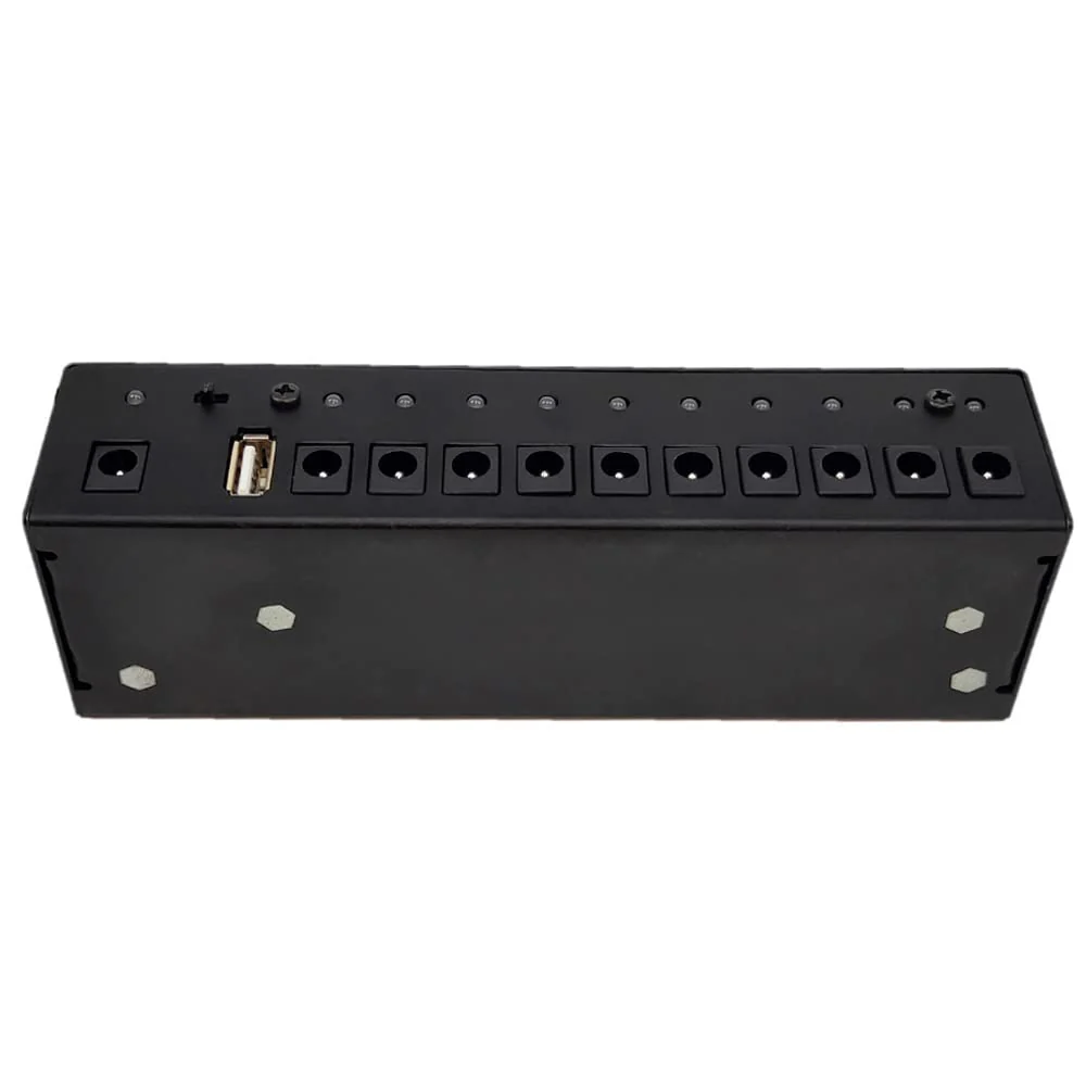 Guitar Power Supply 10 Isolated DC Output for 9V/12V/18V Effect Pedal PD-02 with USB (5V2A) - Image 4