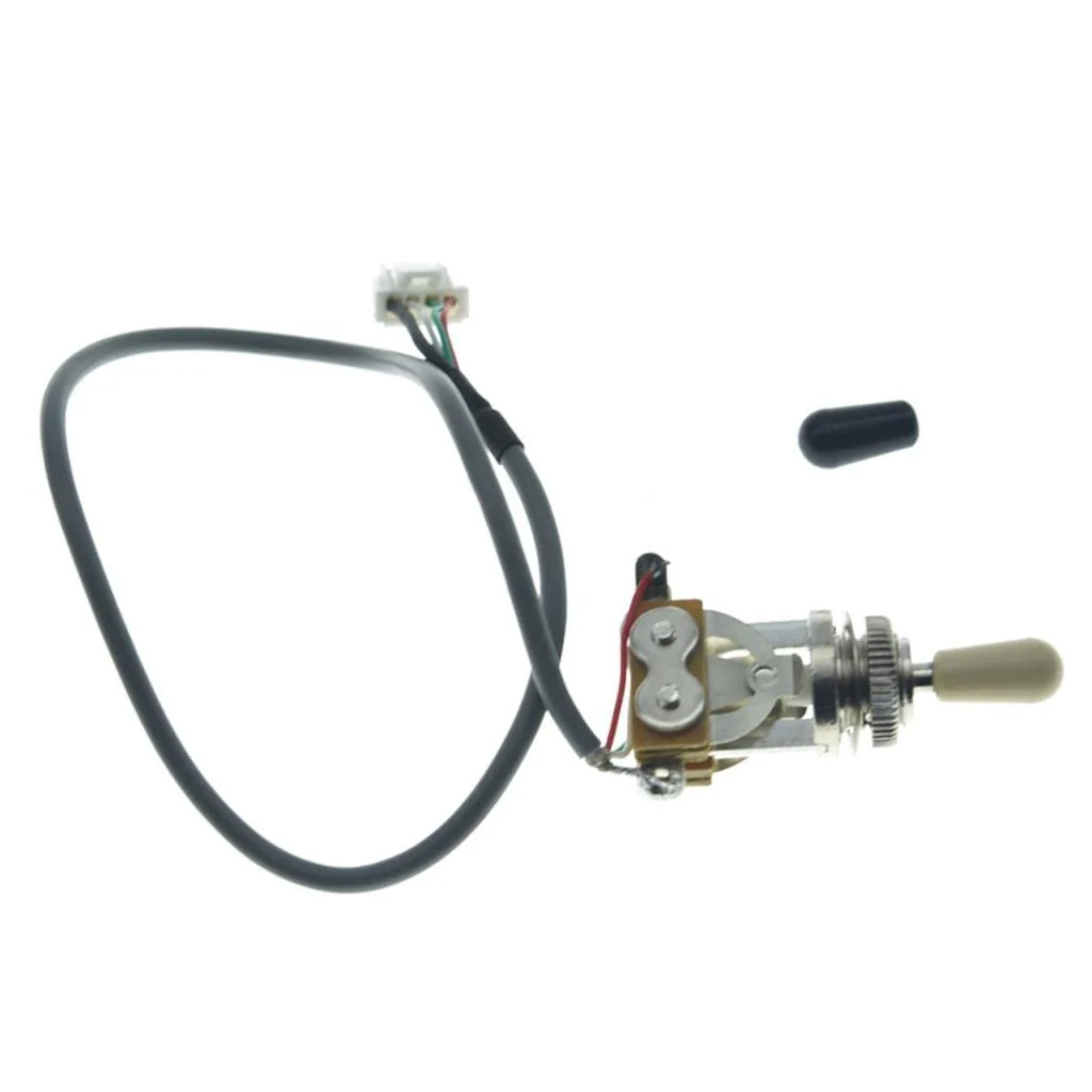 Guitar Prewired Wiring Harness Humbucker Solderless Wiring Harness 2V2T with 500K Pots and 3 Way Toggle Switch For LP Les Paul Standard Series For LP Standard Series - Image 5