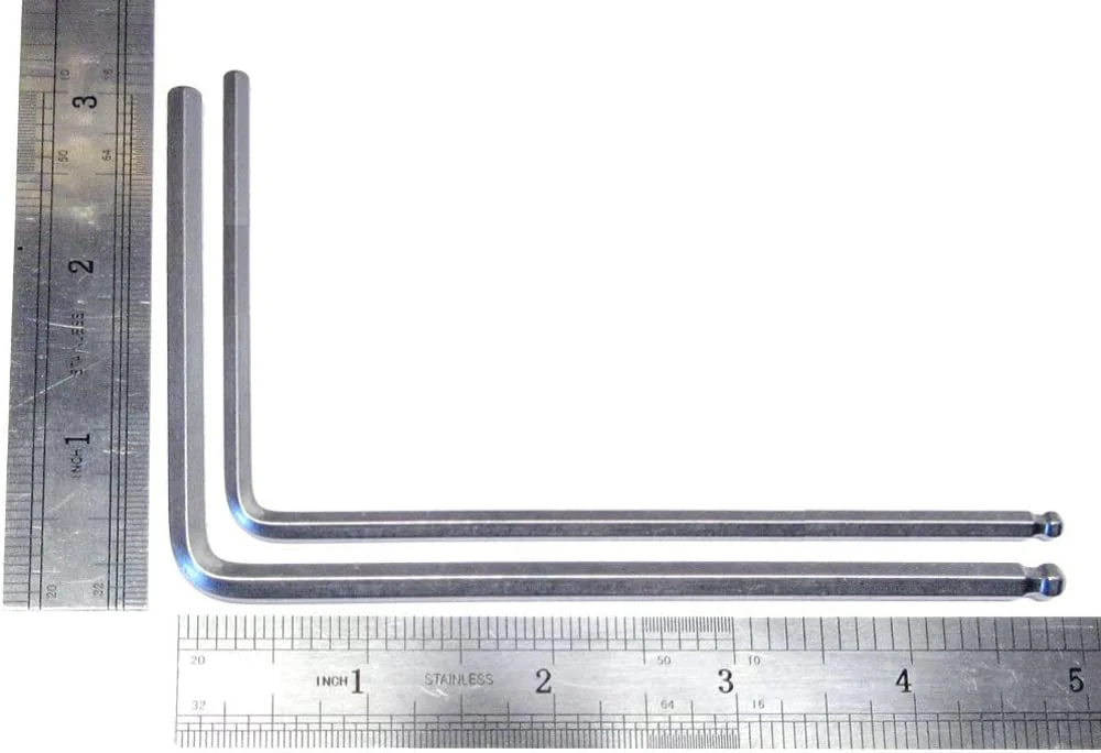 Guitar Set Up Tool Combo. 5mm + 4mm Ball End, Martin, Takamine Truss Rod Wrenches and String Action Gauge - Image 3