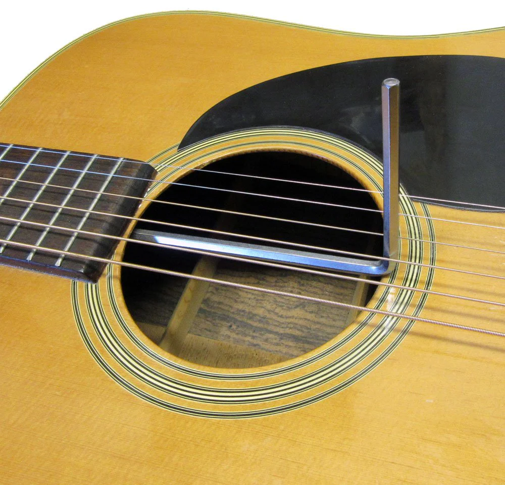 Guitar Set Up Tool Combo. 5mm + 4mm Ball End, Martin, Takamine Truss Rod Wrenches and String Action Gauge - Image 9