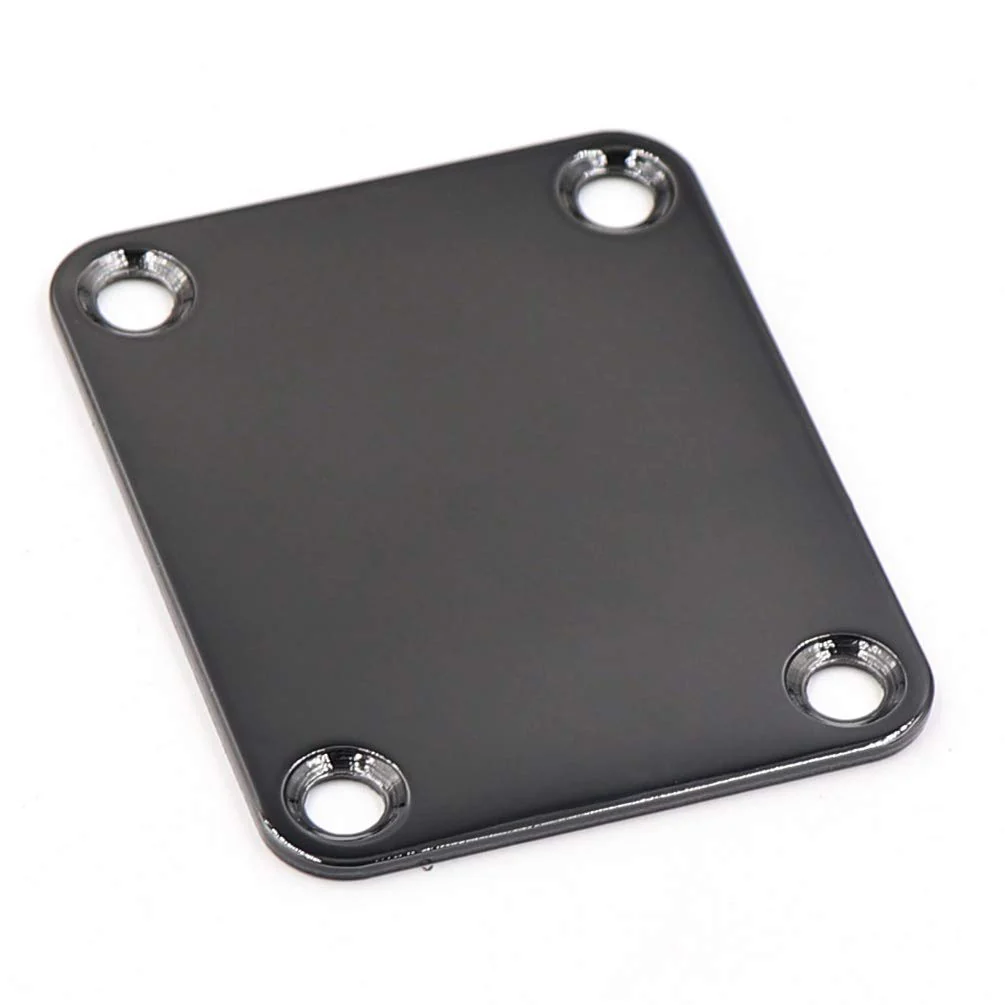 Guitar String Retainer Roller String Tree Guides,Loaded Jack Socket Plate and Neck Plate Black,Electric Guitar Hardware Set with screws Black 03 - Image 3