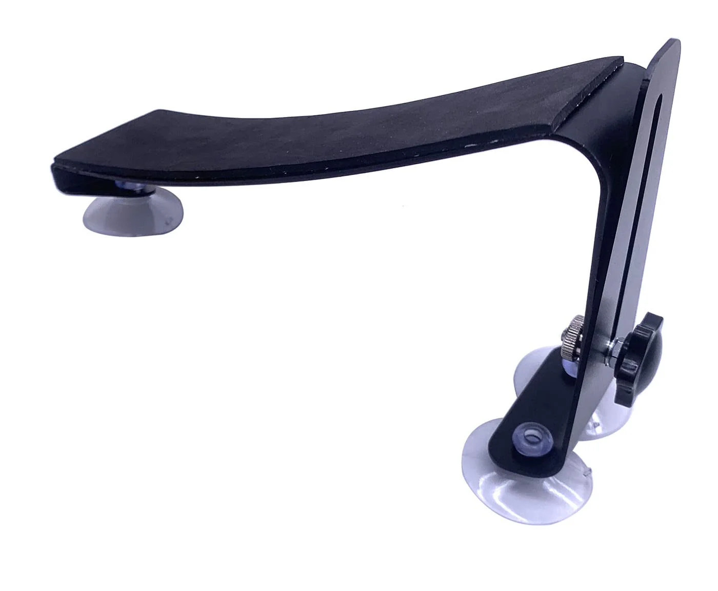 Guitar Support Adjustable Rest Aluminum Guitar Footstool Leg Stand for Classical Guitar Black - Image 2