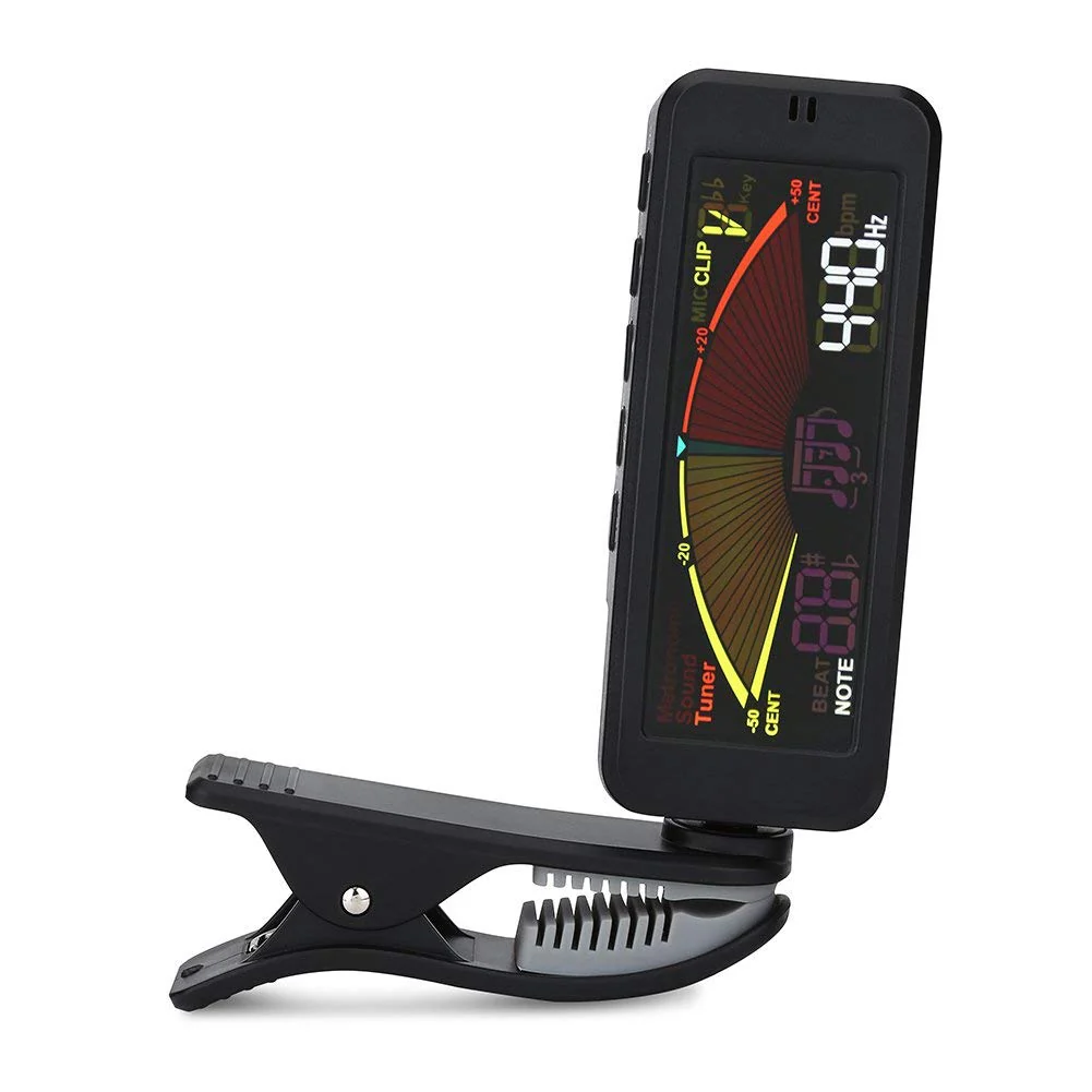 Guitar Tuners, -209 Clip-On Digital Large LCD Display Tuners for Chromatic Guitar Bass Ukulele Violin Tune - Image 9