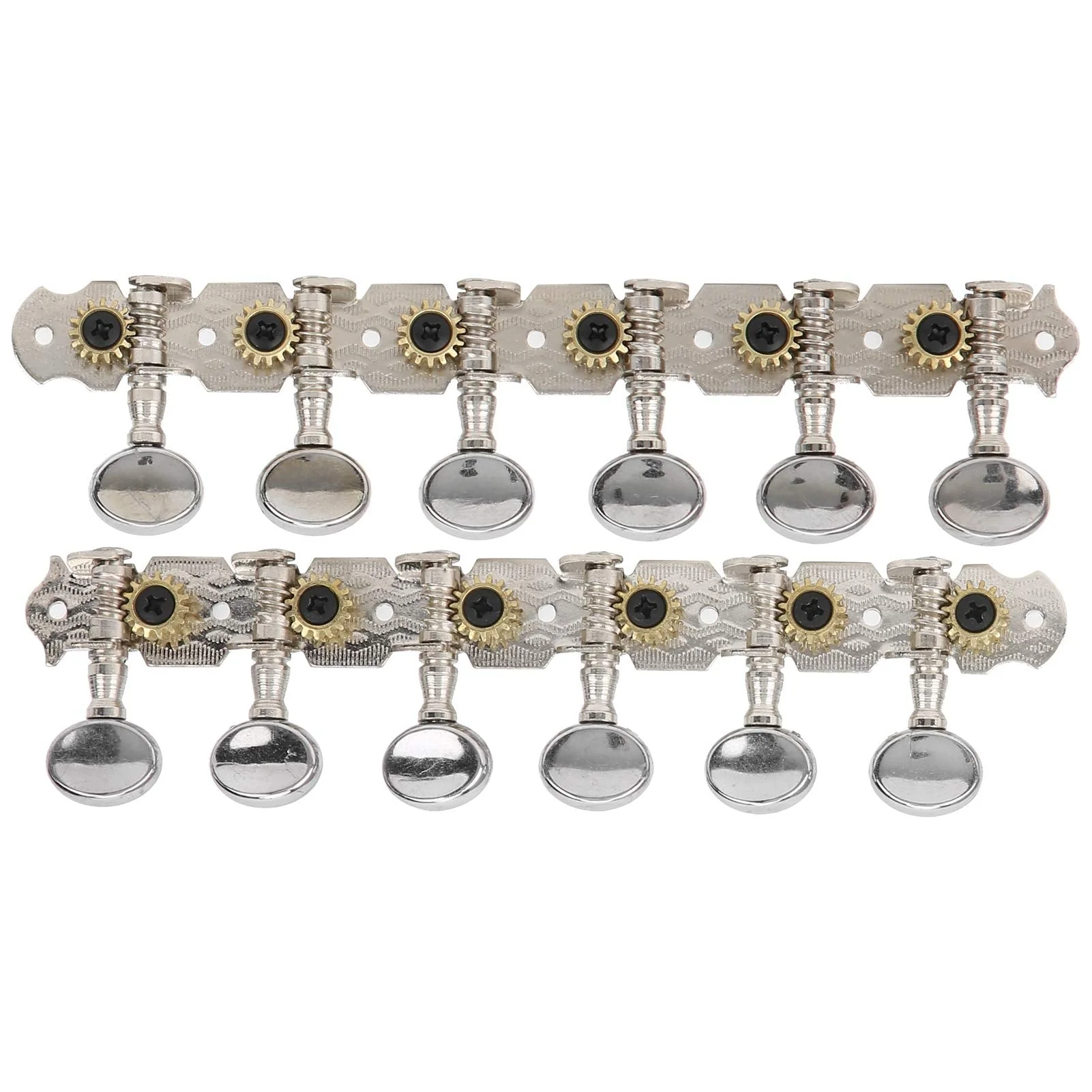 Guitar Tuning Key, Acoustic Guitar Tuning Pegs, 12 String Guitar Parts, Metal Machine Head Open Tuners Replacement - Image 7