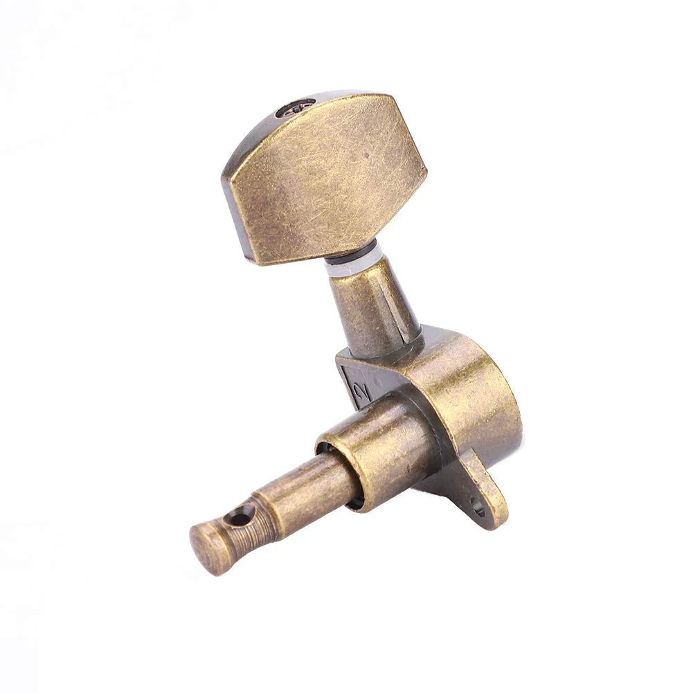 Guitar Tuning Pegs,3L3R Guitar Tuning Pegs Locking Tuners Copper Alloy Machine Heads Button Guitar String Tuning Pegs Machine Heads Tuners Set Performance Accessory - Image 9
