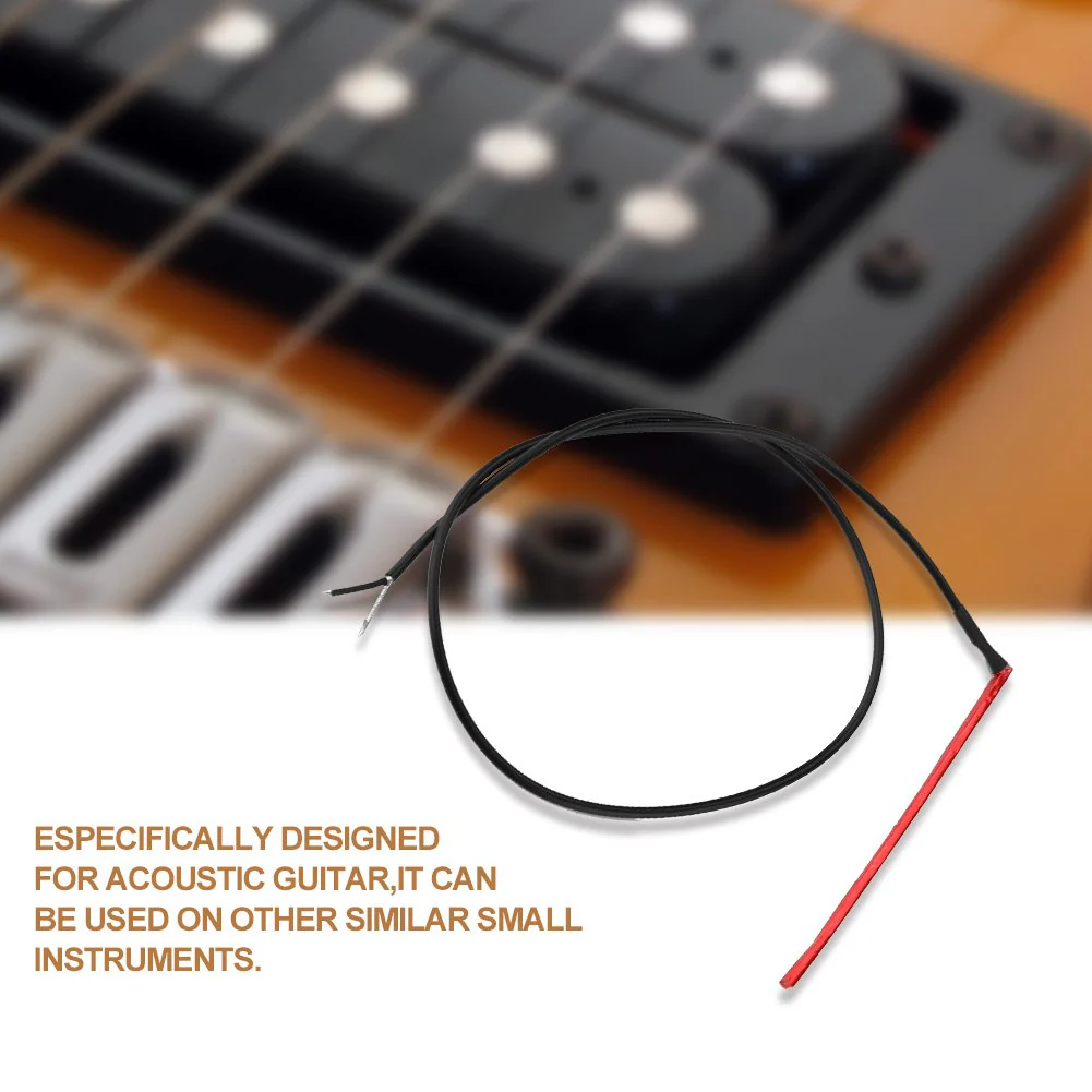Guitar Under Saddle Passive Piezo Pickup Cable without Plug for Acoustic Guitar Instrument Accessory Pickup Accessories - Image 6
