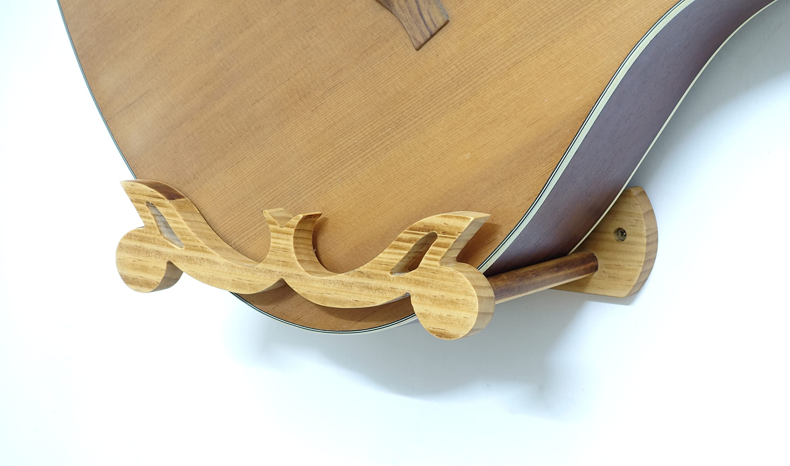 Guitar Wall Holder,Guitar Holder Wall Mount,Guitar Stand Horizontal,Guitar Hanger Tilt Your Guitar,Ukulele, Bass, Electric Guitar at a Slanted Angle with Beauty. - Image 4
