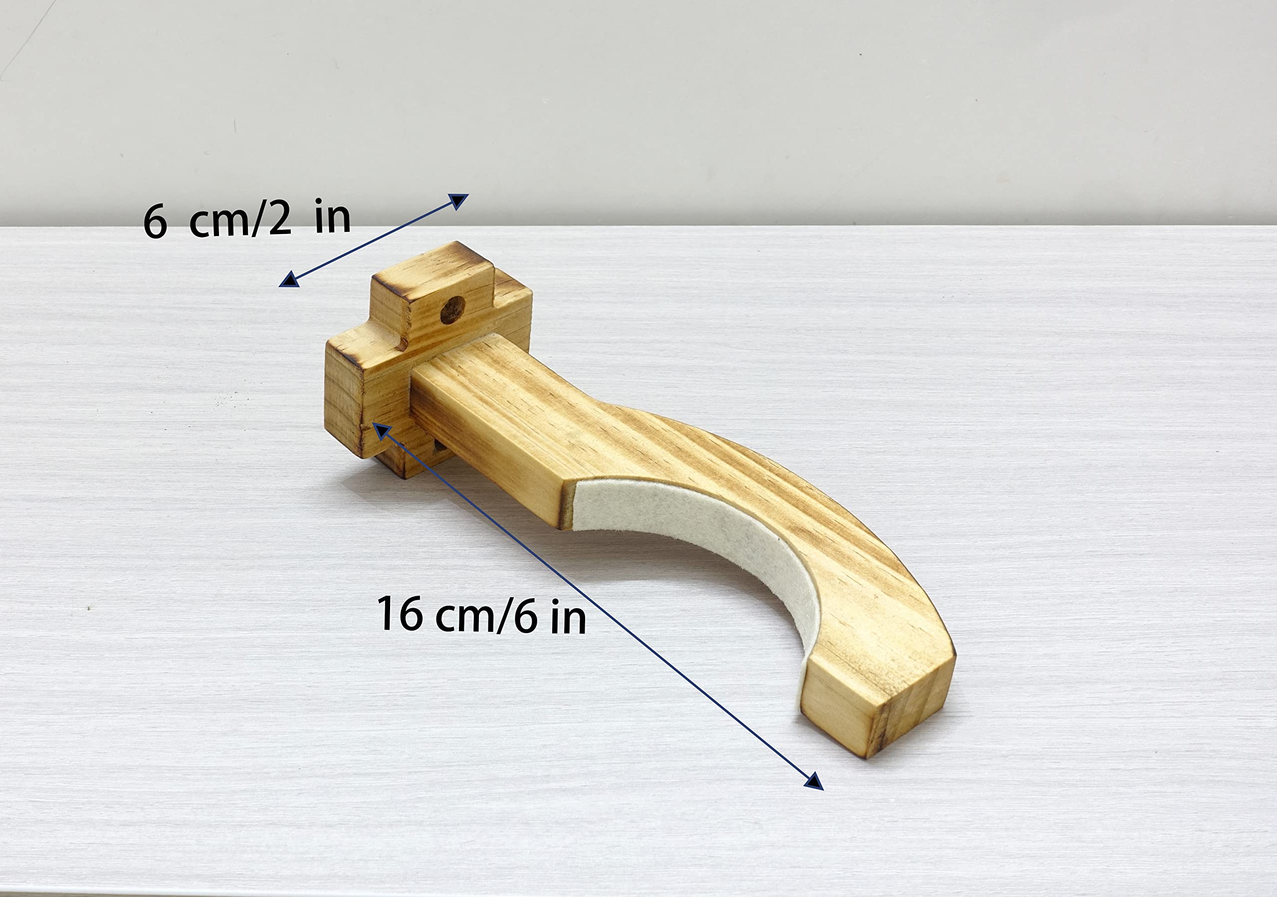 Guitar Wall Holder,Guitar Holder Wall Mount,Guitar Stand Horizontal,Guitar Hanger Tilt Your Guitar,Ukulele, Bass, Electric Guitar at a Slanted Angle with Beauty. - Image 6