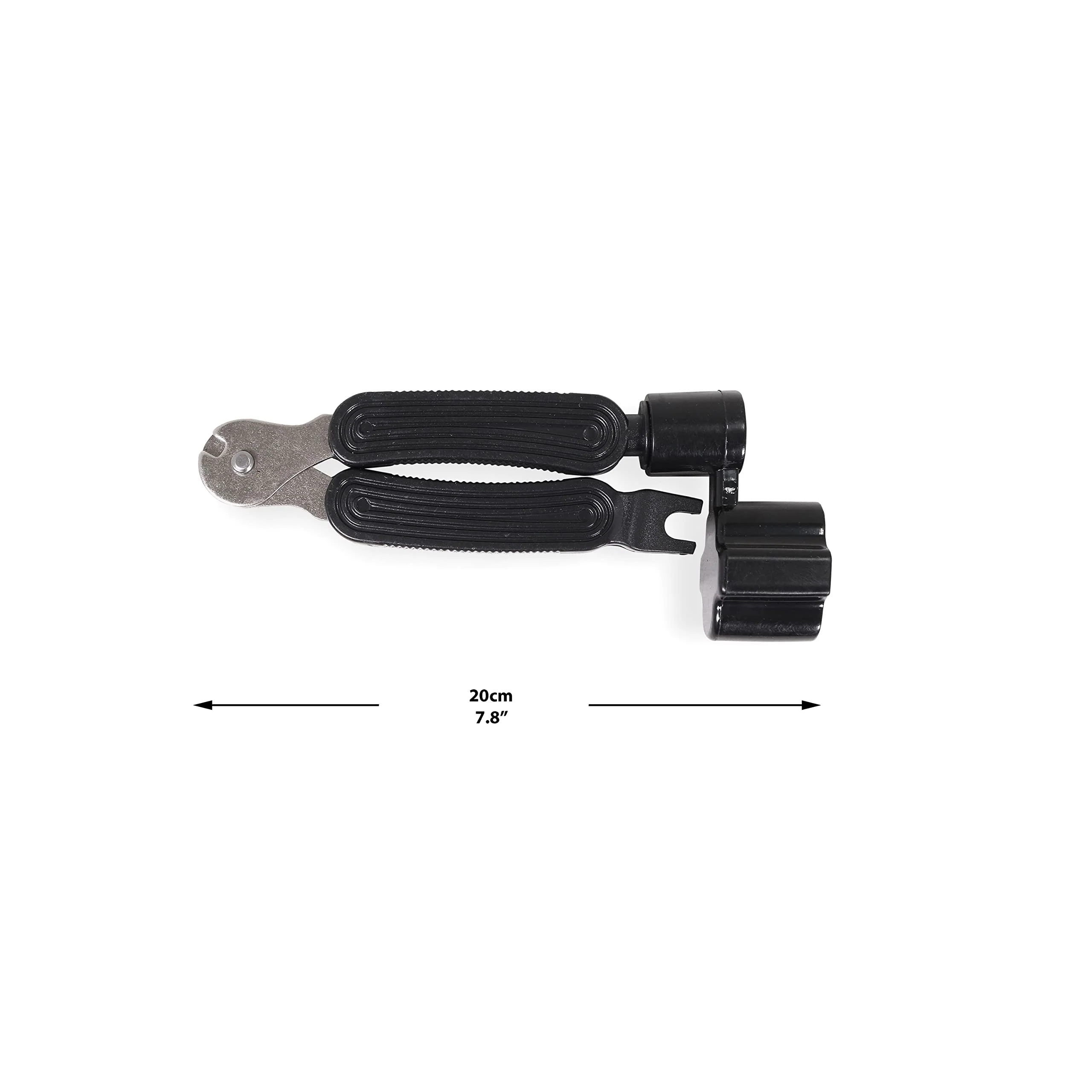 Guitar Work Mat and Neck Rest - Guitar Maintenance Cradle and Pad - Repair Work and Maintenance - Bass, Acoustic, Ukulele, Banjo and Mandolin - Includes Cleaning Cloth and String Winder - Image 6