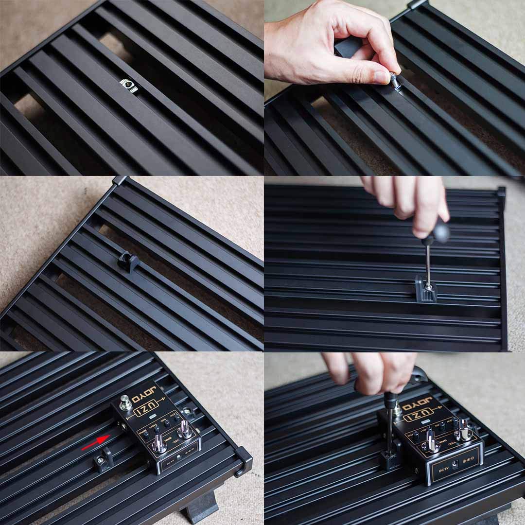 Guitto GPB Pedal Board Accessories (Fixture blocks) 8pcs - Image 2