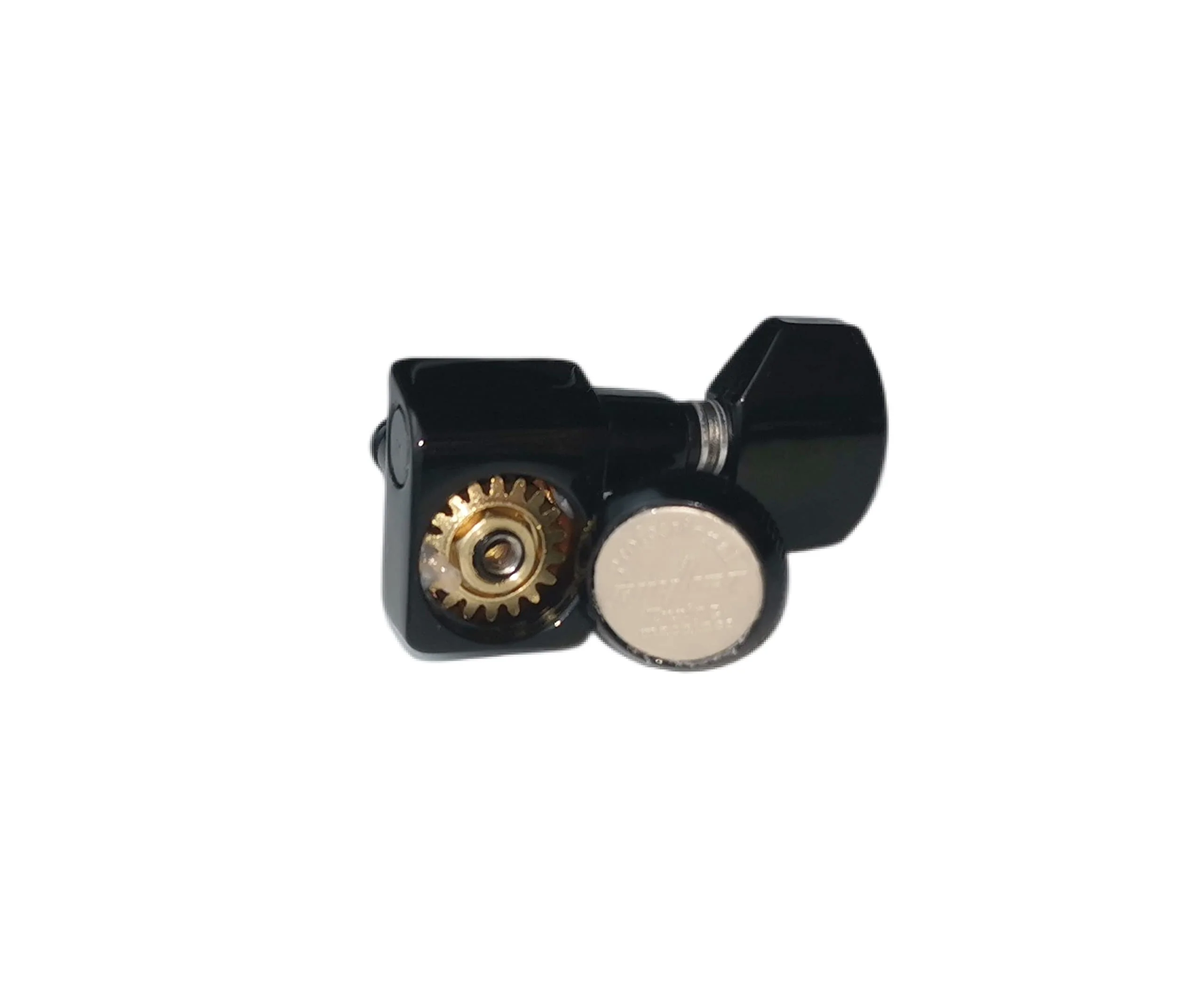 Guyker 6 In-line Guitar Locking Tuners – 1:18 Locking Tuning Key Pegs Tuners – Black - Image 4