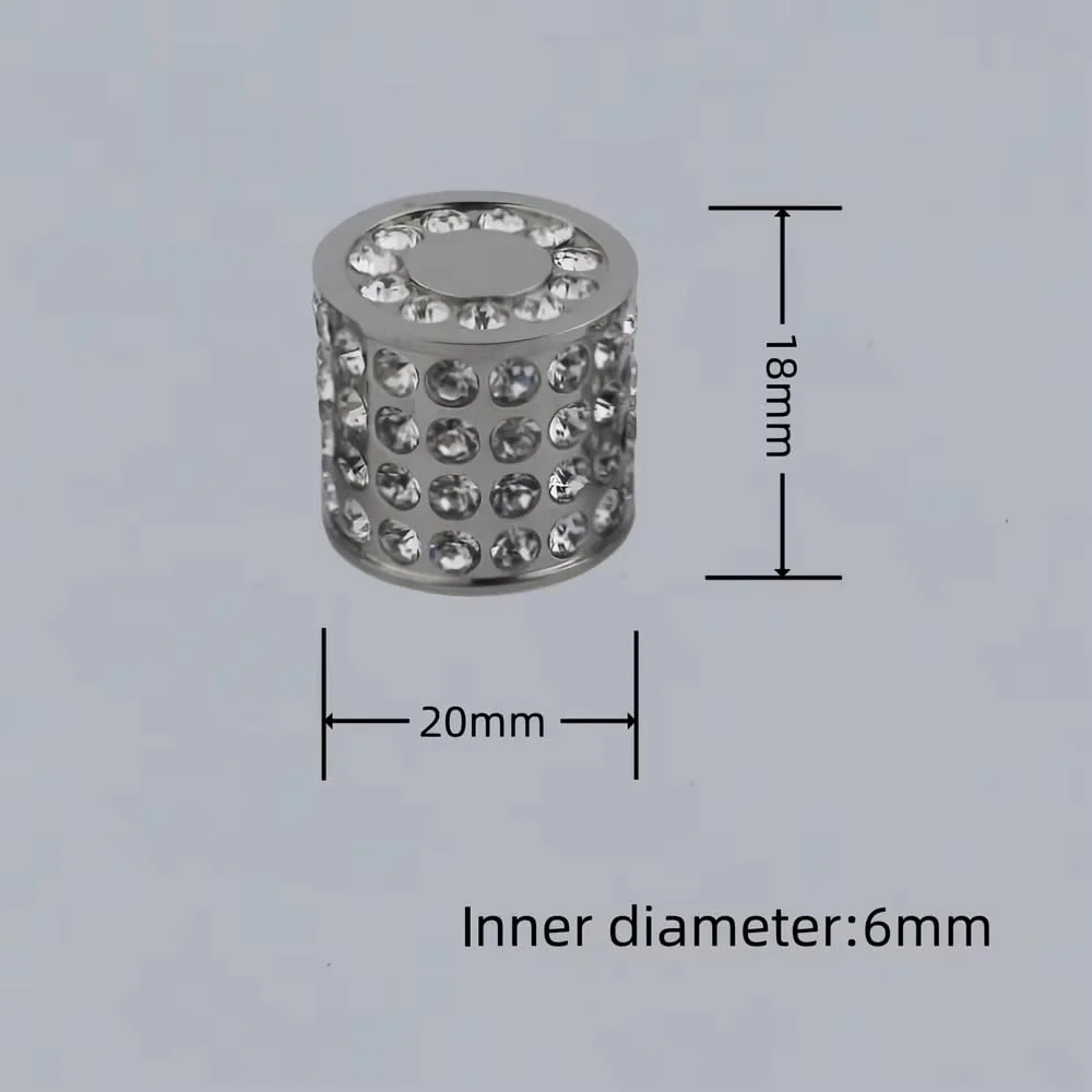 Guyker Diamond Style Guitar Bass Potentiometer Control Knobs with 6mm Dia. Shaft Pots - Stainless Steel Dome Speed Tone Volume Knob Replacement for Electric Guitar or Precision Bass - Black, CKB014 - Image 5
