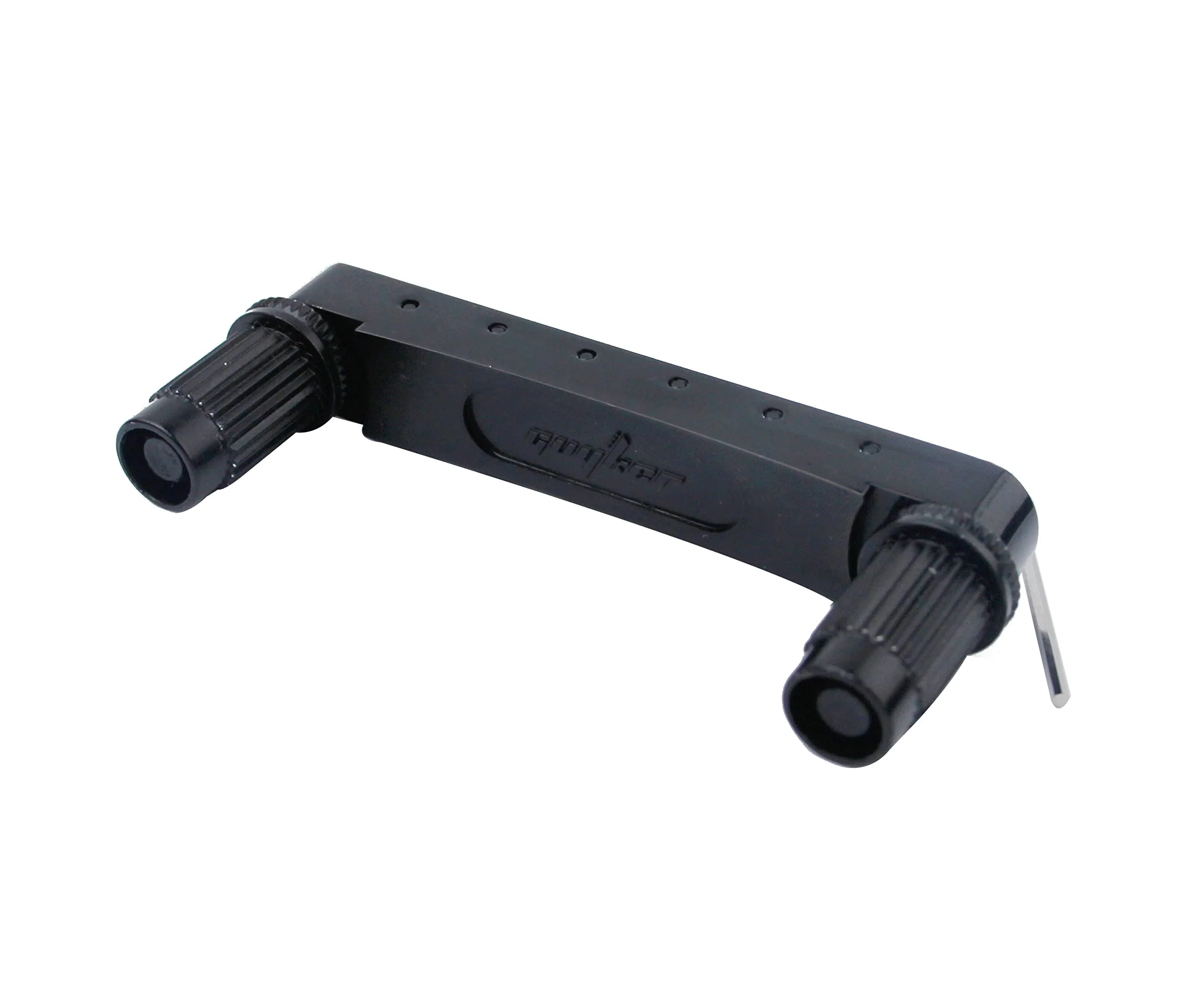 Guyker Guitar Saddle Bridge - Tune-O-Matic Bridges with Studs Replacement for LP EPI 6 String Electric Guitar (GM003, Black) Black, GM003 - Image 3