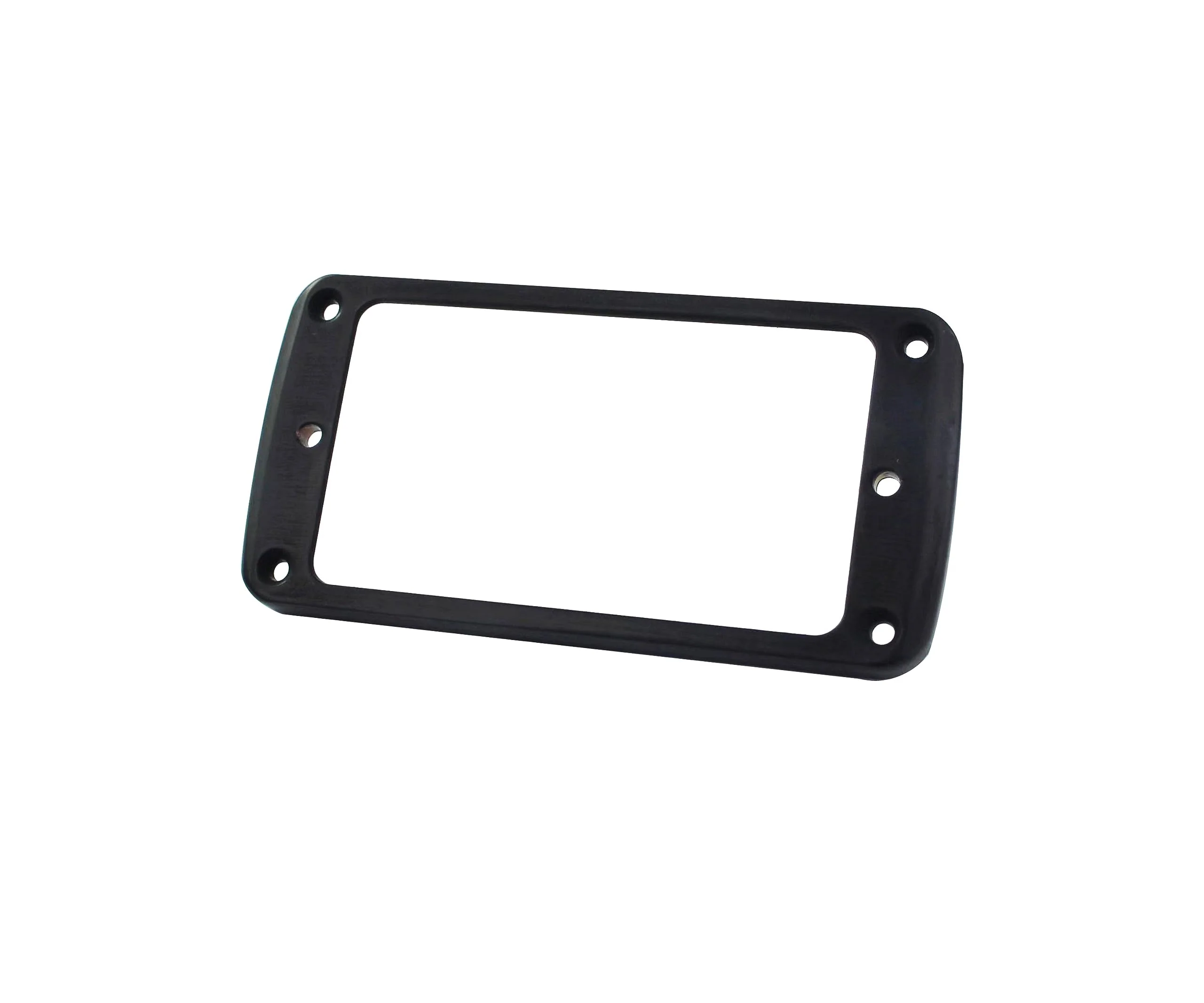 Guyker Metal Flat Humbucker Cover, Pickup Mounting Ring Set - Bridge Neck Pickups Frame Replacement Part for Electric Guitar or Precision Bass(2PCS, PR005 black) PR005, black - Image 3