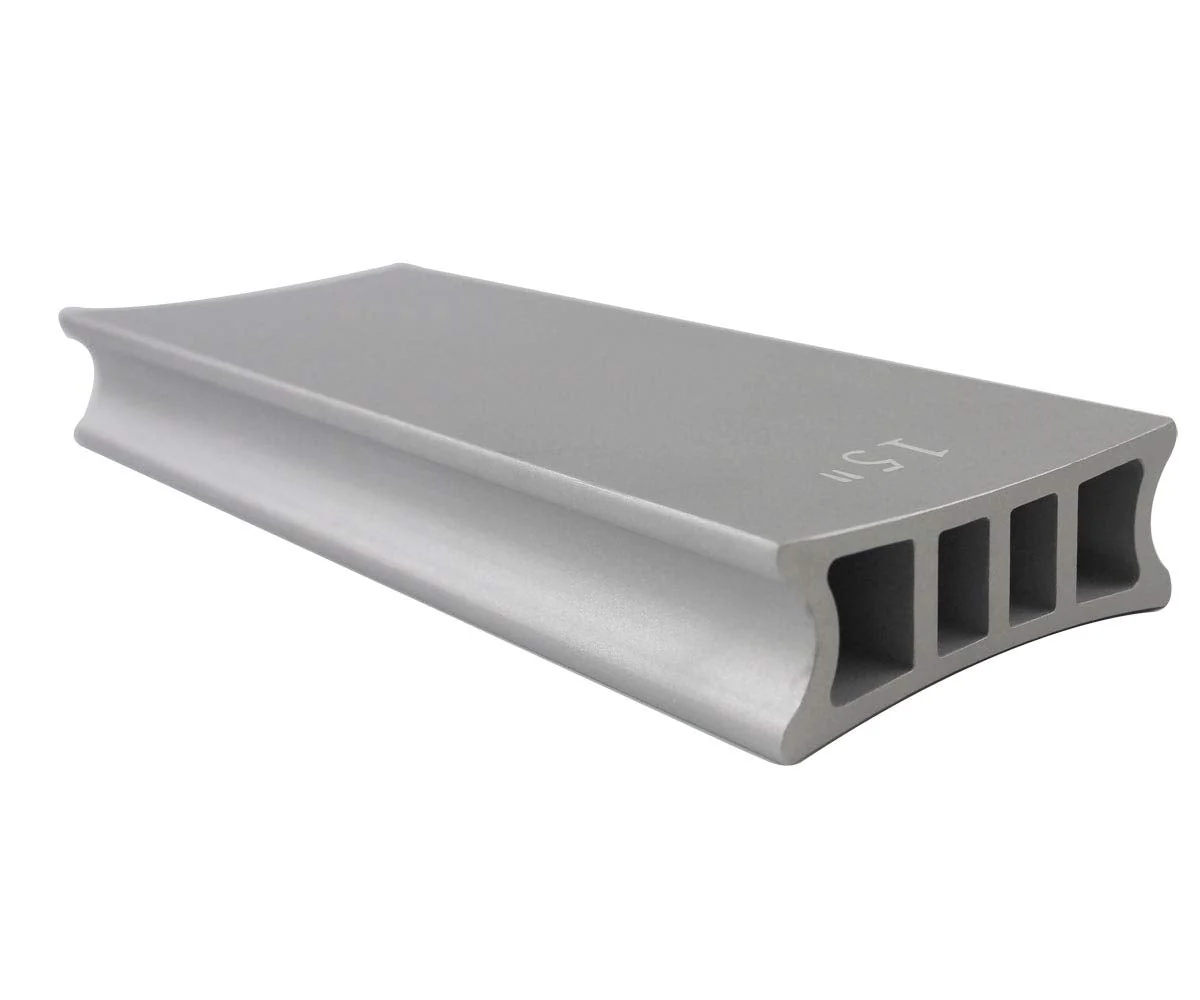 Guyker Two-Way Radius Sanding Block for Fret Leveling Fingerboard - Aluminum Sanding Beam Luthier Tool for Guitar & Bass Repair & Maintenance CNC Machined (1 Piece, Radius 7.25” + 15”) 1 Piece, Radius 7.25” + 15” - Image 2