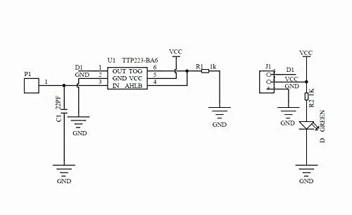 Hailege 10pcs TTP223B Capacitive Touch Switch Module Touch Sensor Switch Digital Capacitive Touch Sensor Switch DC 2~5.5V Raspberry Pi - Image 4