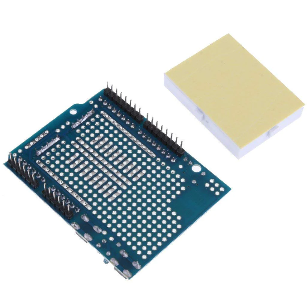 Hailege 2 x UNO R3 Proto Shield Prototype Expansion Board with SYB-170 Mini Breadboard Based on Arduino UNO R3 ProtoShield - Image 4