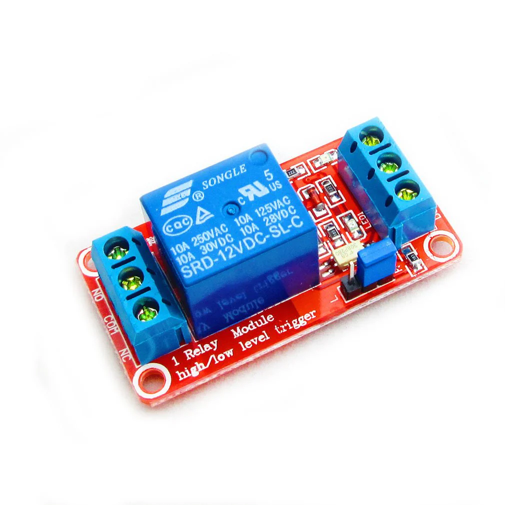 Hailege 2pcs 12V 1 Channel Relay Module Relay Switch with Optocoupler Isolation Support High or Low Level Trigger - Image 2