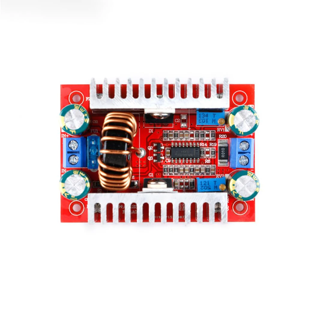 Hailege 2pcs 400W 15A DC Step Up Boost Power Module 8.5-50V to 10-60V Constant Current Adjustable Transformer Voltage Amplifier LED Drive Module - Image 2