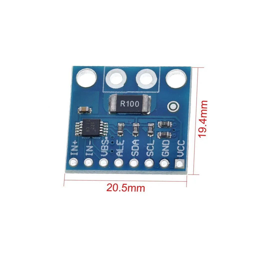 Hailege 2pcs INA226 I2C IIC Bidirectional Current Monitoring Sensor Performance Monitor Sensor with Alarm Function - Image 4