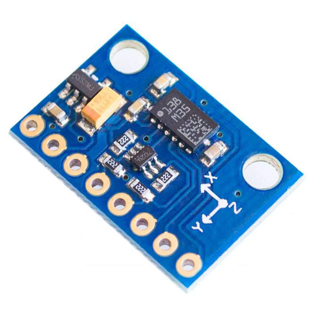 Hailege 2pcs LSM303DLHC GY-511 3 Axis E-Compass Accelerometer Magnetometer Module 12 Bit AD Convert - Image 3