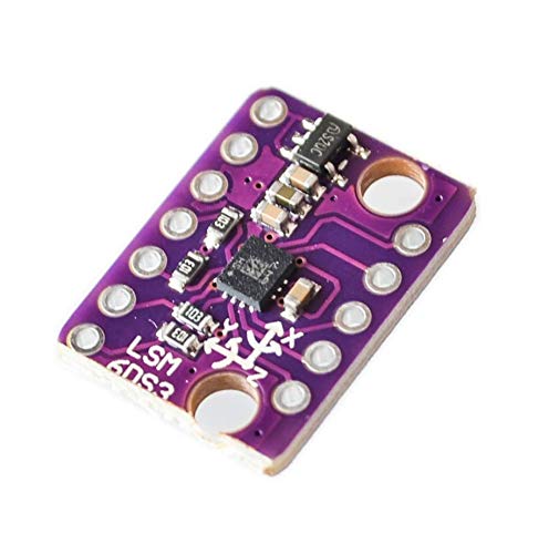 Hailege 2pcs LSM6DS3 LSM6DS3 Accelerometer Gyro Embedded Digital Temperature Sensor Module SPI IIC I2C 8KB FIFO Buffer 5V - Image 3