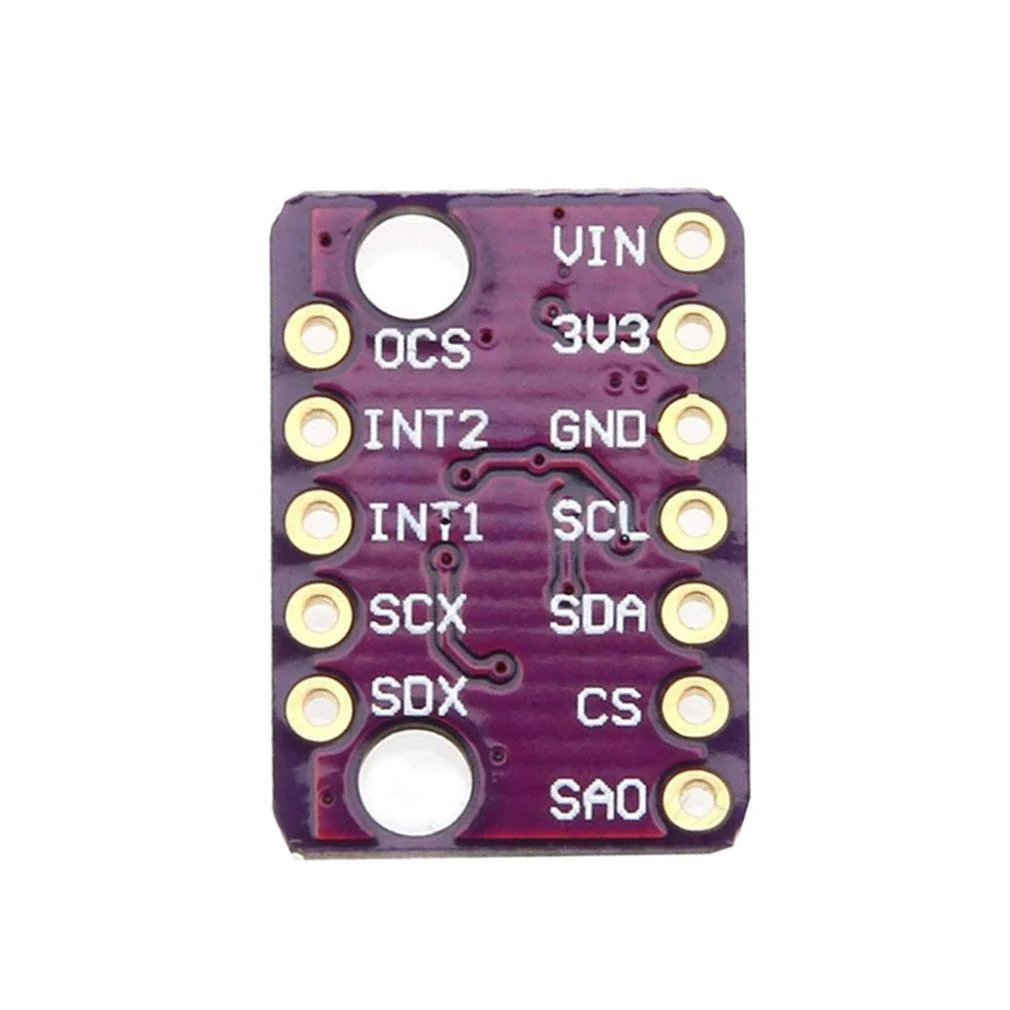 Hailege 2pcs LSM6DS3 LSM6DS3 Accelerometer Gyro Embedded Digital Temperature Sensor Module SPI IIC I2C 8KB FIFO Buffer 5V - Image 4