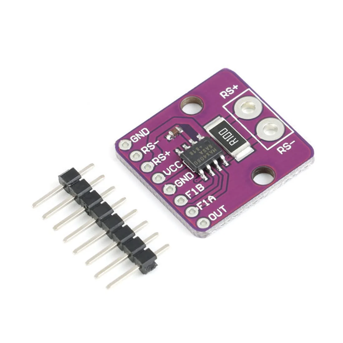 Hailege 2pcs MAX4080SASA Current Sensor Module Current Meter Amplifier High Accuracy Highly Integrated Voltage Current Source - Image 2