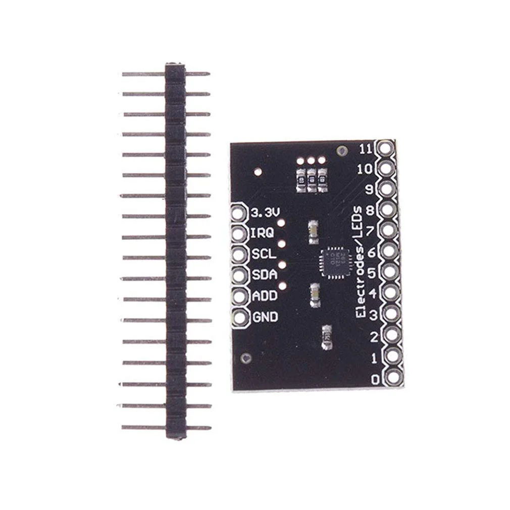 Hailege 2pcs MPR121-Breakout-V12 Proximity Keyboard Touch Sensor Capacitive Touch Sensor - Image 4