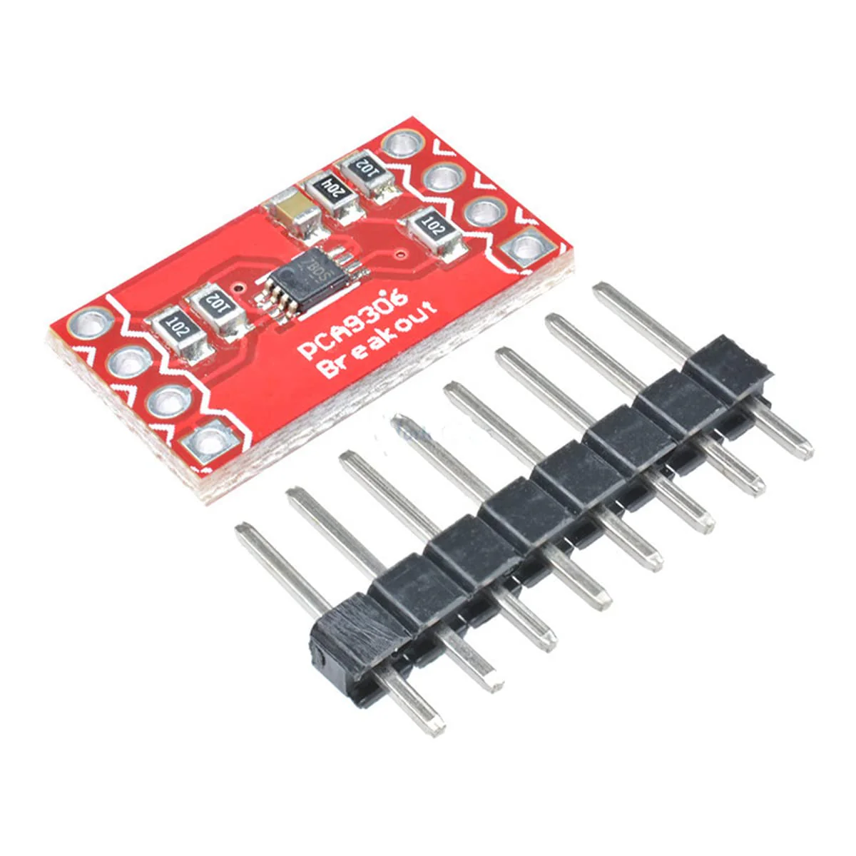 Hailege 2pcs PCA9306 Level Translator Breakout Module IIC I2C Dual Voltage 2-Bit Bidirectional Translator 5V 3.3V - Image 2