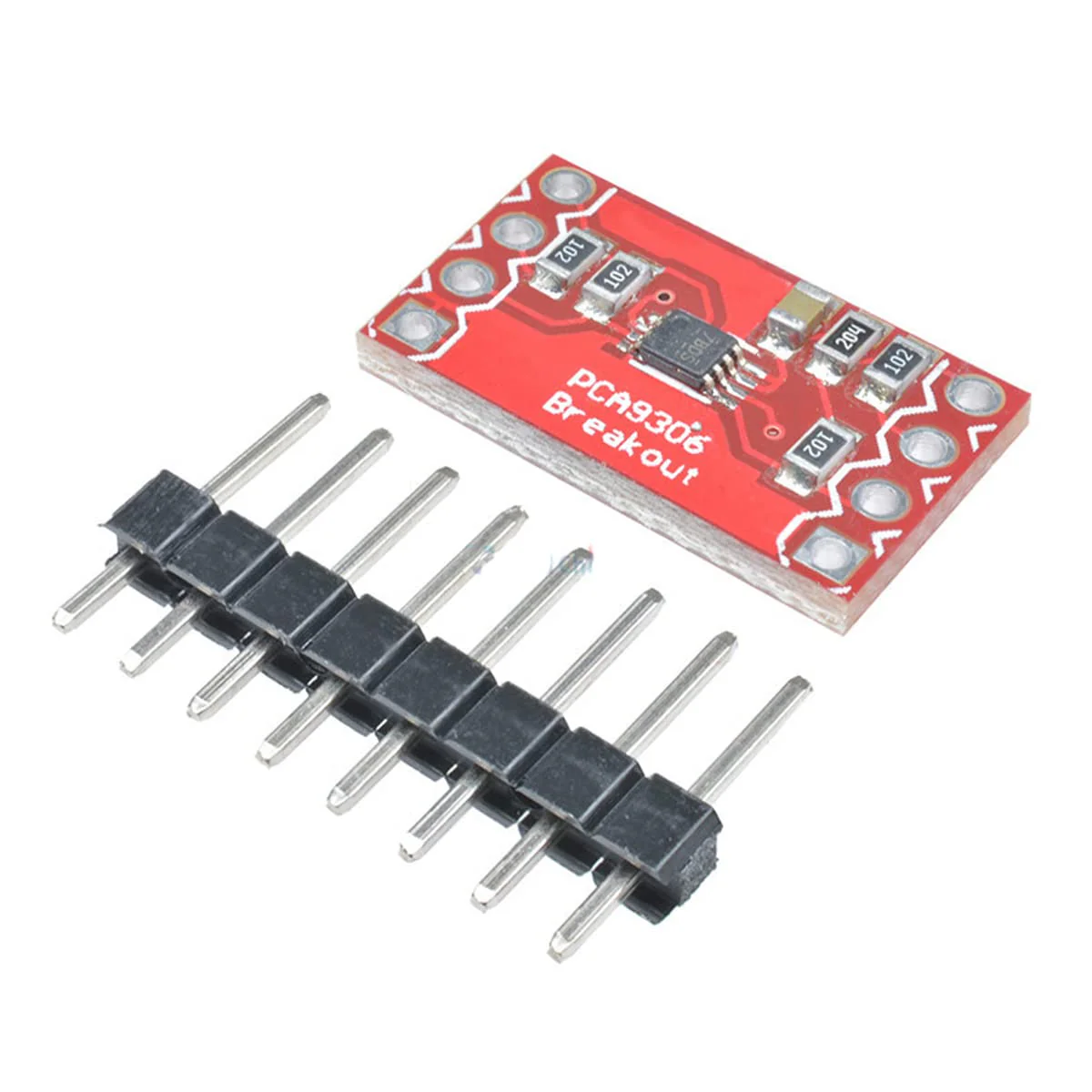 Hailege 2pcs PCA9306 Level Translator Breakout Module IIC I2C Dual Voltage 2-Bit Bidirectional Translator 5V 3.3V - Image 3