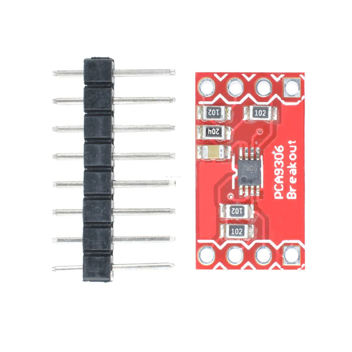 Hailege 2pcs PCA9306 Level Translator Breakout Module IIC I2C Dual Voltage 2-Bit Bidirectional Translator 5V 3.3V - Image 4