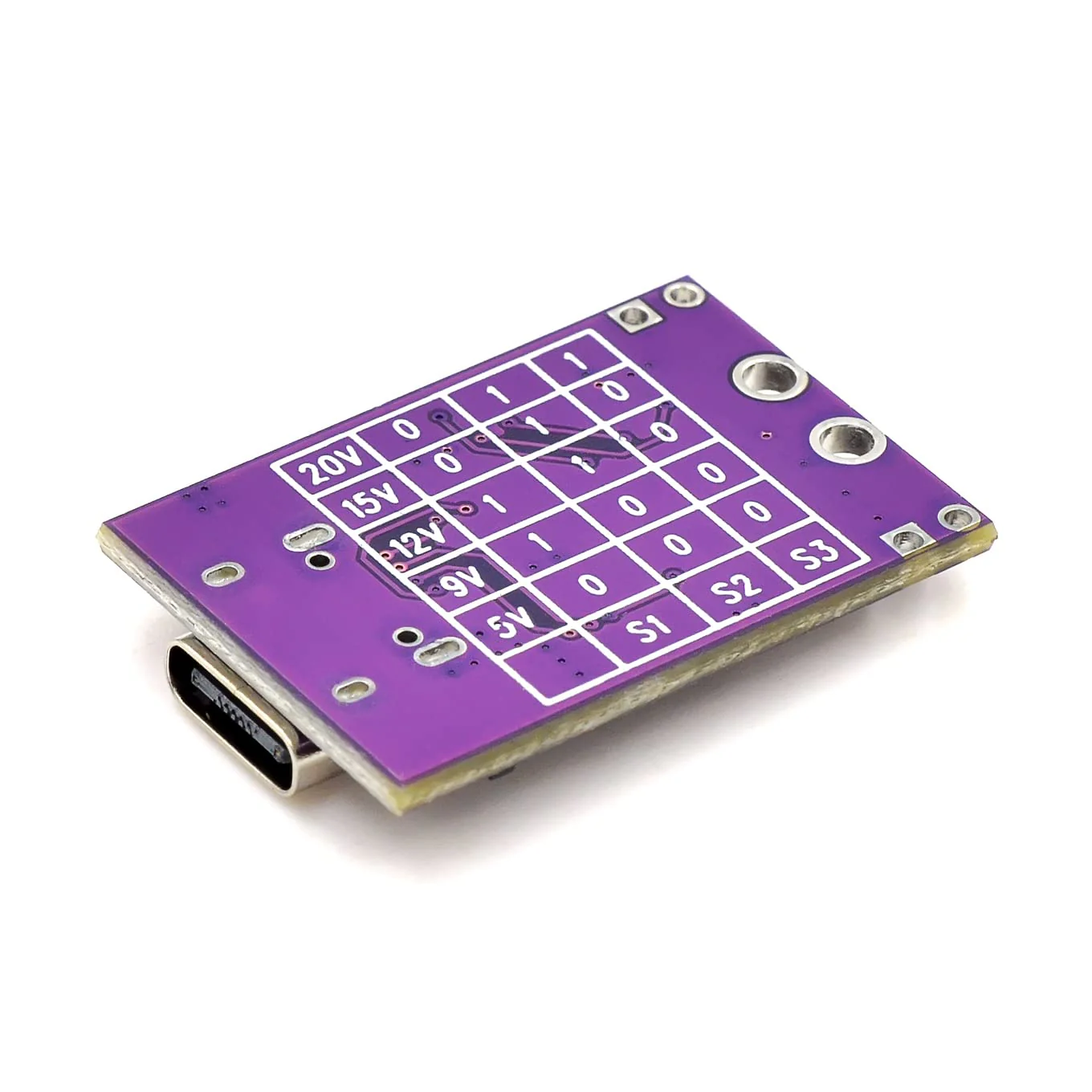 Hailege 3pcs PD/QC/AFC Quick Charge Decoy Trigger Board USB C Support 5V 9V 12V 15V 20V Fixed Voltage Output - Image 4