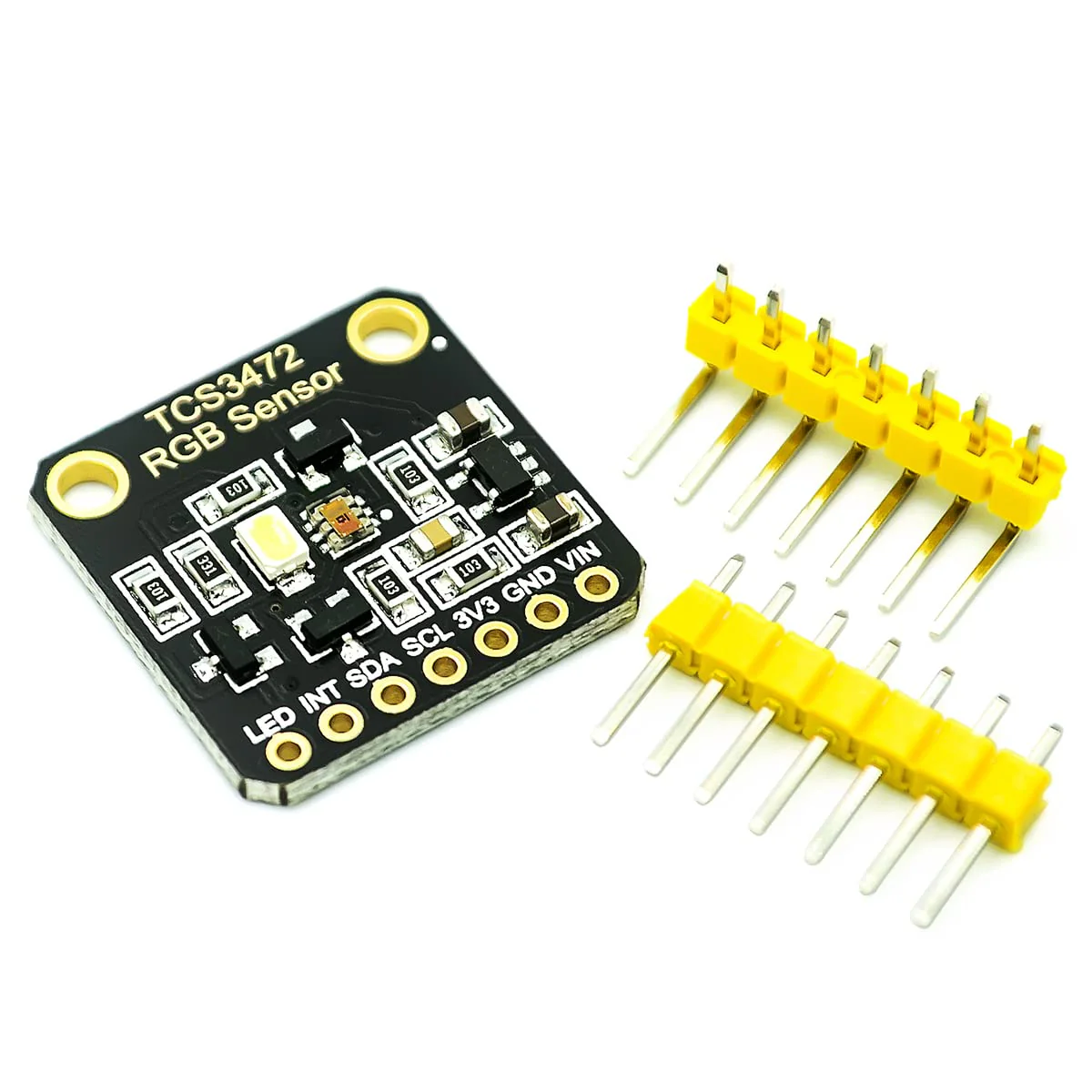 Hailege 3pcs TCS34725 TCS-34725 RGB Light Colour Sensor Colour Recognition Module RGB Colour Sensor with IR Filter - Image 2