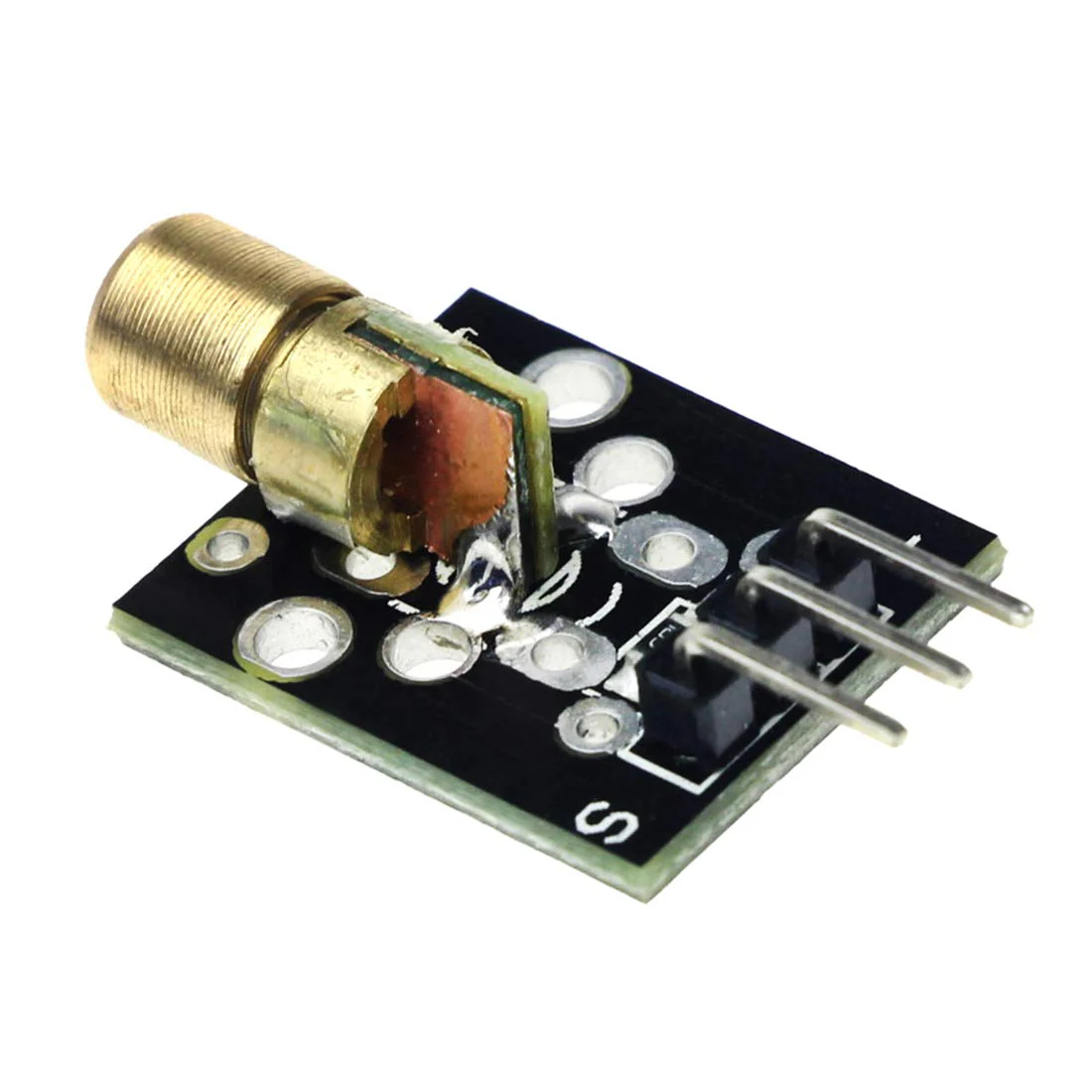 Hailege 5 x 5 mW 650 nm Red Dot Laser Diode Laser Transmitter Module PIC AVR DC5V KY-008 - Image 2