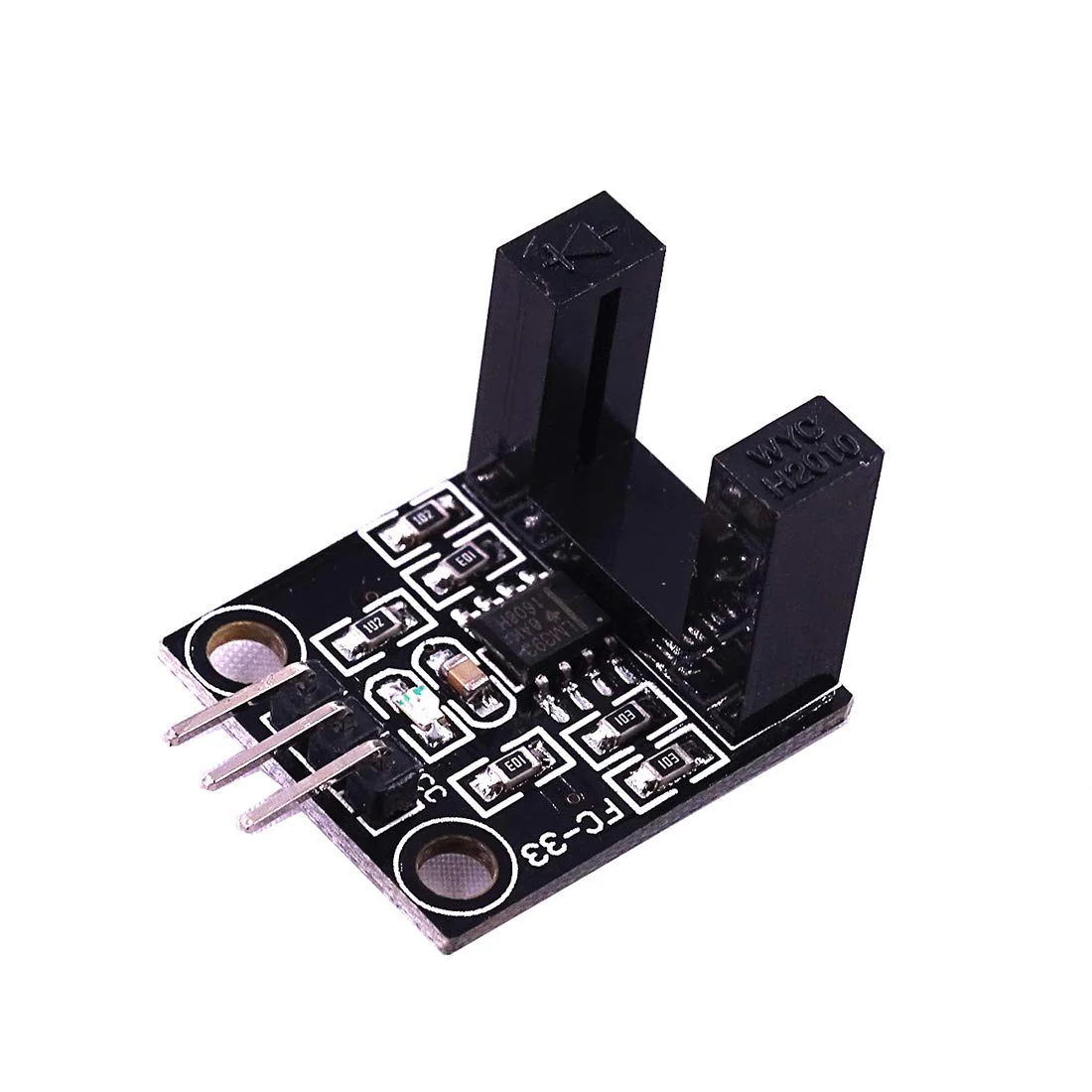 Hailege 5pcs LM393 Correlation Photoelectric Sensor Opposite Infrared Counter Sensor DC 5V - Image 2