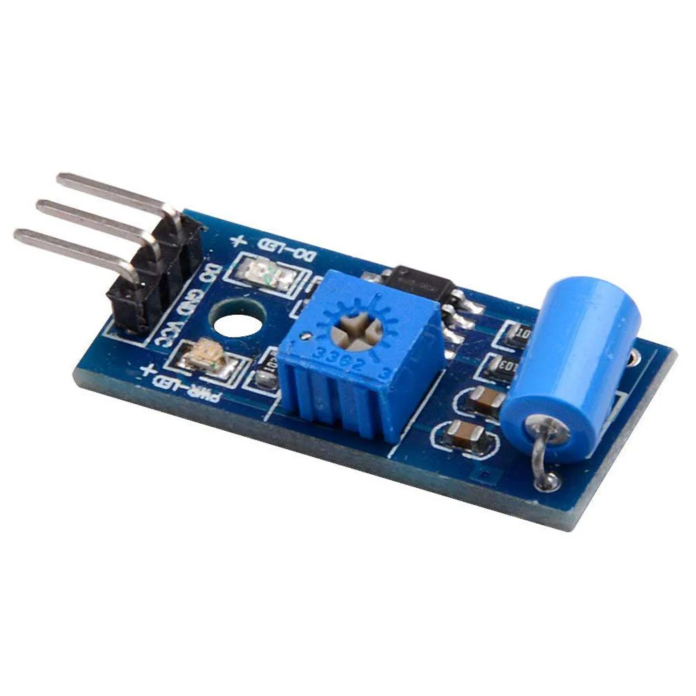 Hailege 5pcs SW-420 Vibration Sensor Module Vibration Switch Alarm Sensor Module - Image 2