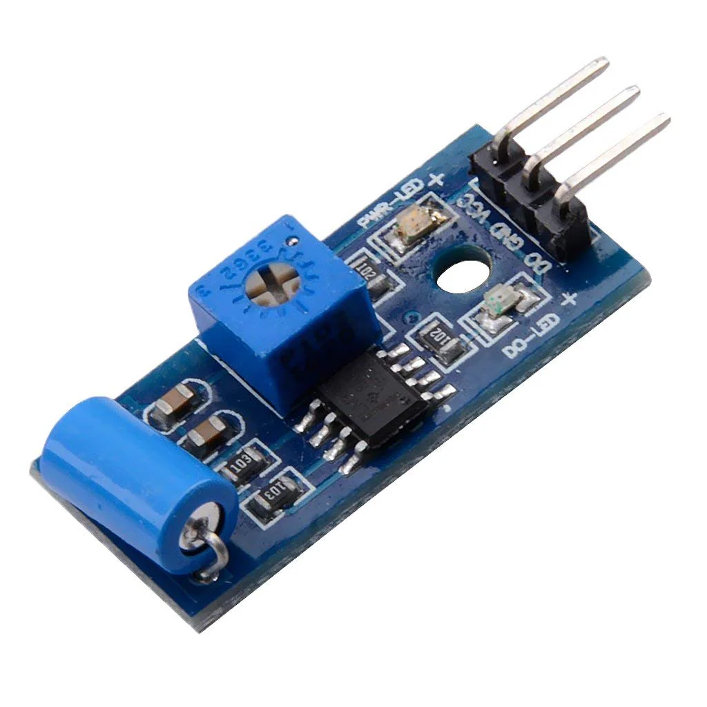Hailege 5pcs SW-420 Vibration Sensor Module Vibration Switch Alarm Sensor Module - Image 3
