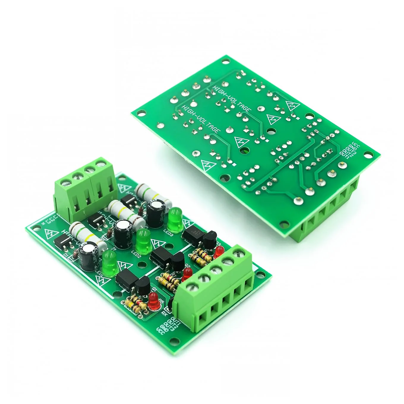 Hailege AC 220V Optocoupler Module (3 Channel) AC Optocoupler AC Detection Module 3-5V or PLC 24V Level Power Supply for SPS MCU 3 channels - Image 3
