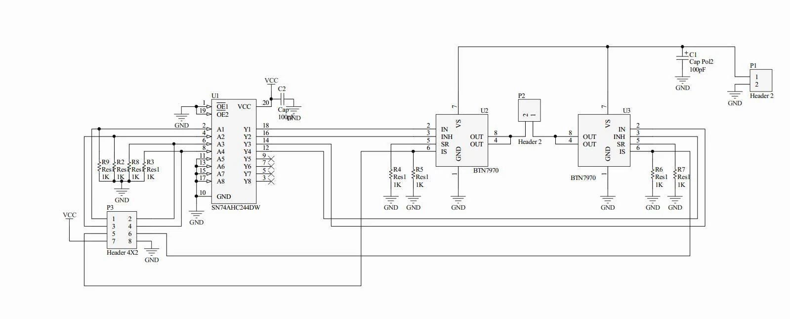 Hailege BTS7960 43A Dual H-Bridge Stepper Motor Drive Current Limit Control Semiconductor Refrigeration PWM for Smart Car Motor Drive - Image 6