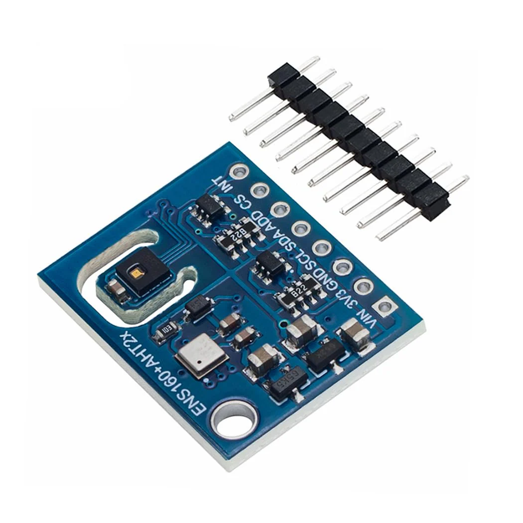 Hailege ENS160+AHT21 CO2 eCO2 TVOC VoCsGas Sensor CARBON Dioxide Sensor Air Quality Monitoring Sensor Temperature Humidity Sensor Replace CCS811 - Image 2