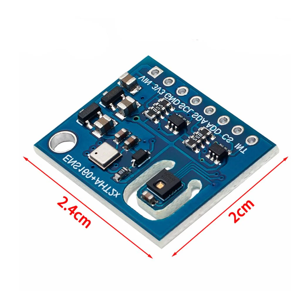 Hailege ENS160+AHT21 CO2 eCO2 TVOC VoCsGas Sensor CARBON Dioxide Sensor Air Quality Monitoring Sensor Temperature Humidity Sensor Replace CCS811 - Image 3