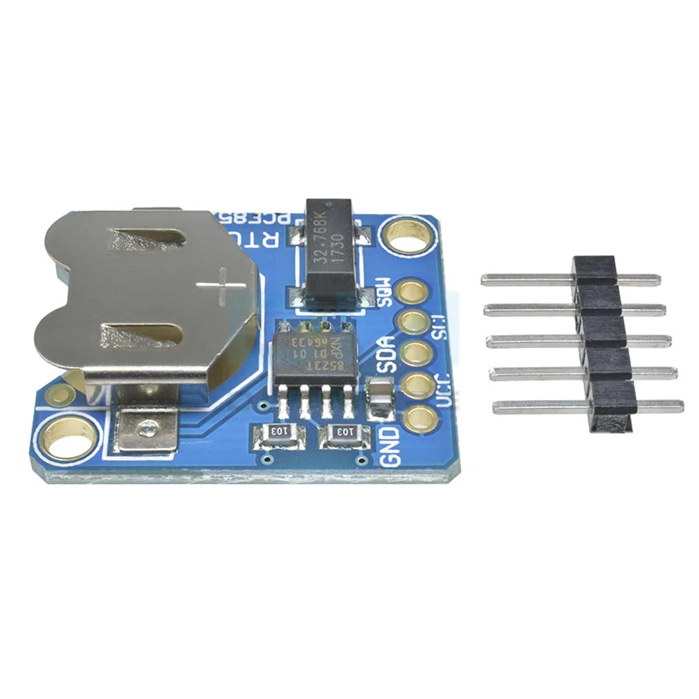 Hailege PCF8523 Real Time Clock RTC Breakout Module PCF8523 Real Time Clock Mounted Breakout Board 3.3V 5V Time Clock for Arduino - Image 2