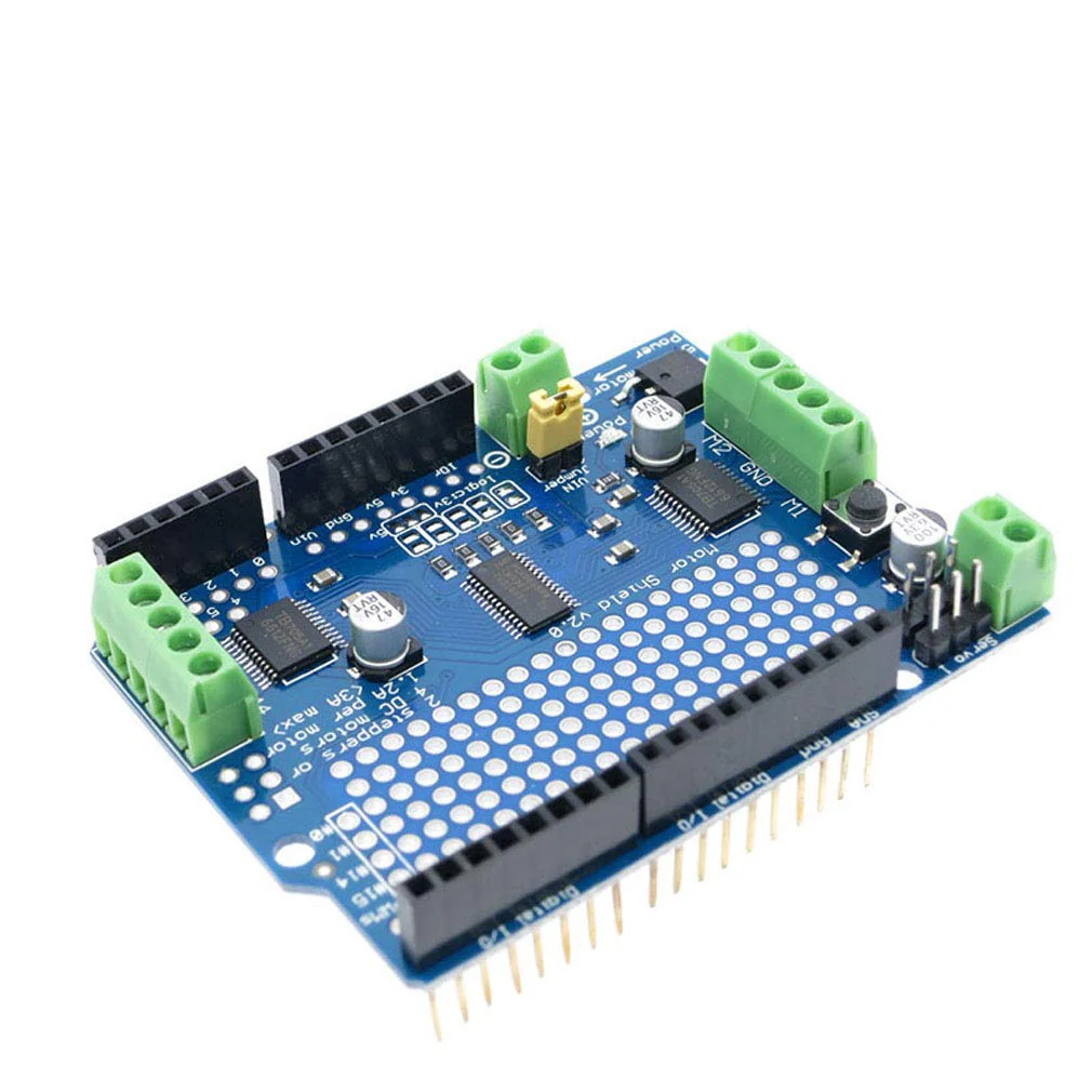 Hailege TB6612 TB6612FNG Mosfet Motor Shield IIC I2C Stepper Motor PCA9685 PWM Servo Driver Shield V2 Robot PWM Replaces L293D - Image 2