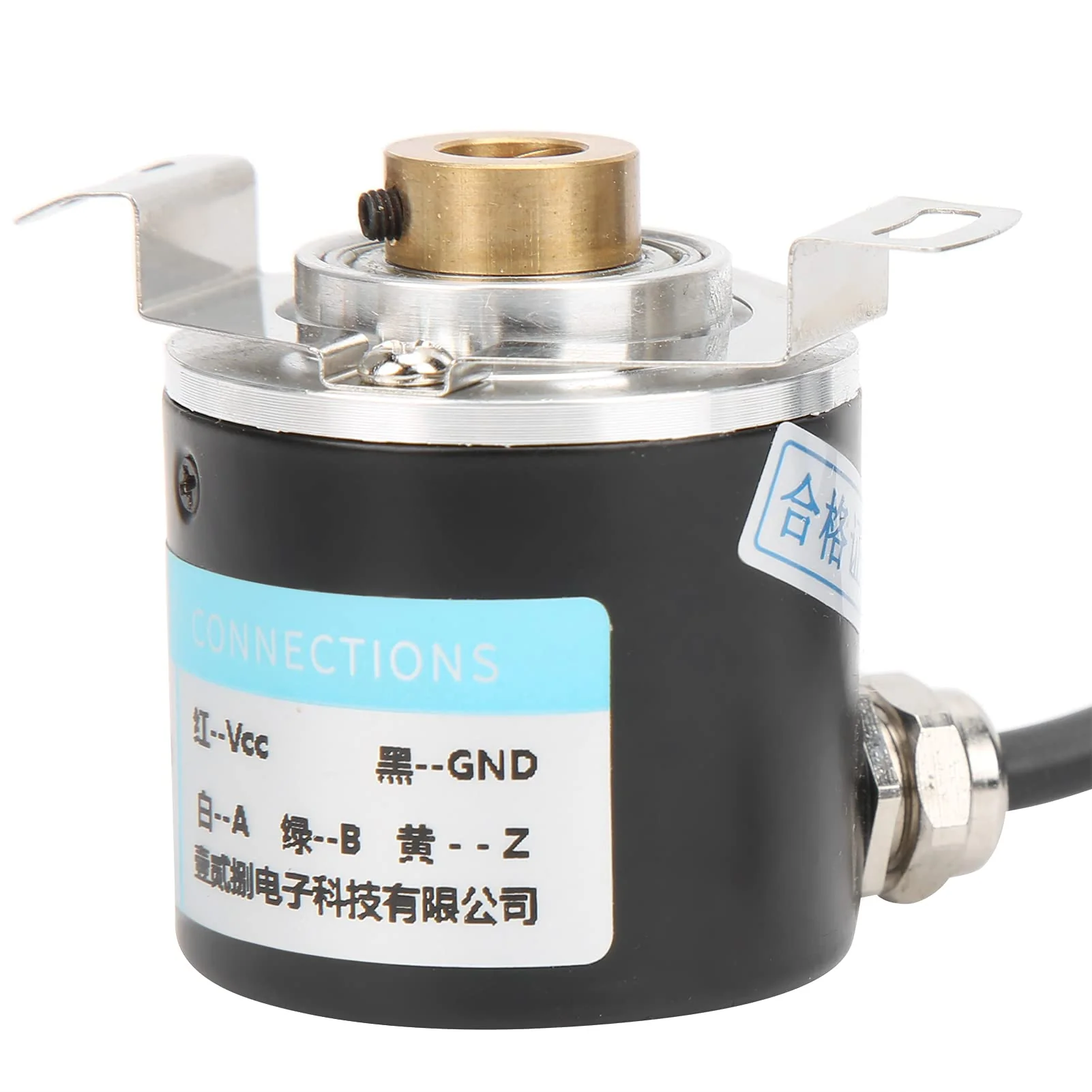 Half Hollow Wave Encoder, Abz Encoder 3-Phase Compact for Engineering Areas for Office Automation (C38S6G5-300Z-G24N, Pisa Leaning Tower Type) - Image 4