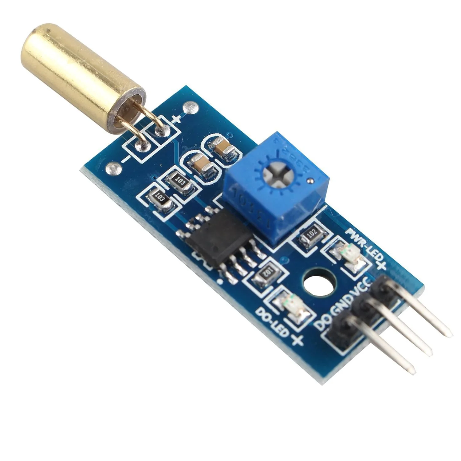 HALJIA 5Pcs SW-520D Angle Sensor Board Tilt Sensor Module High Sensitivity SW520D - Image 2