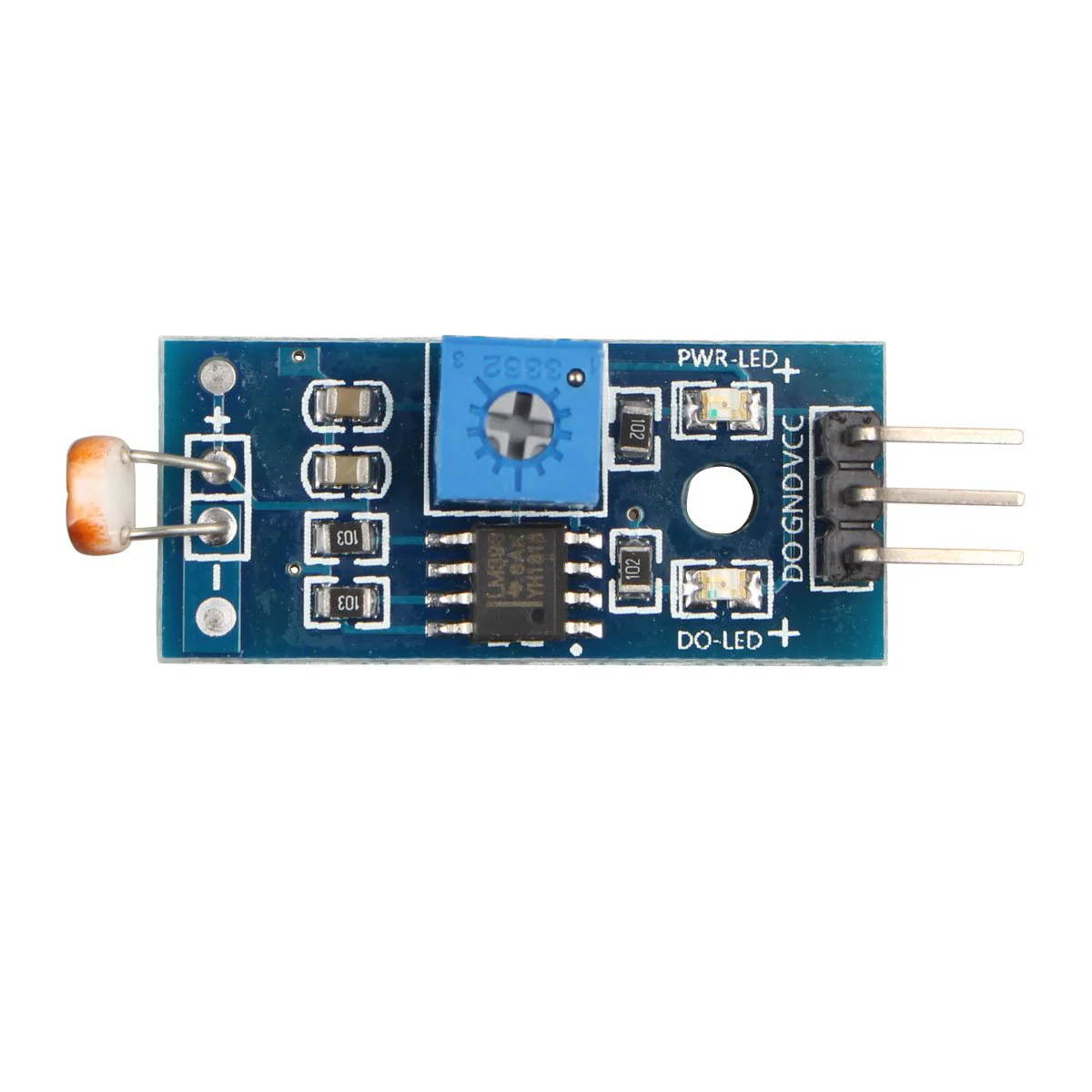 HALJIA Digital Light Intensity Sensor Module Photo Resistor Photoresistor for Arduino UNO - Image 3